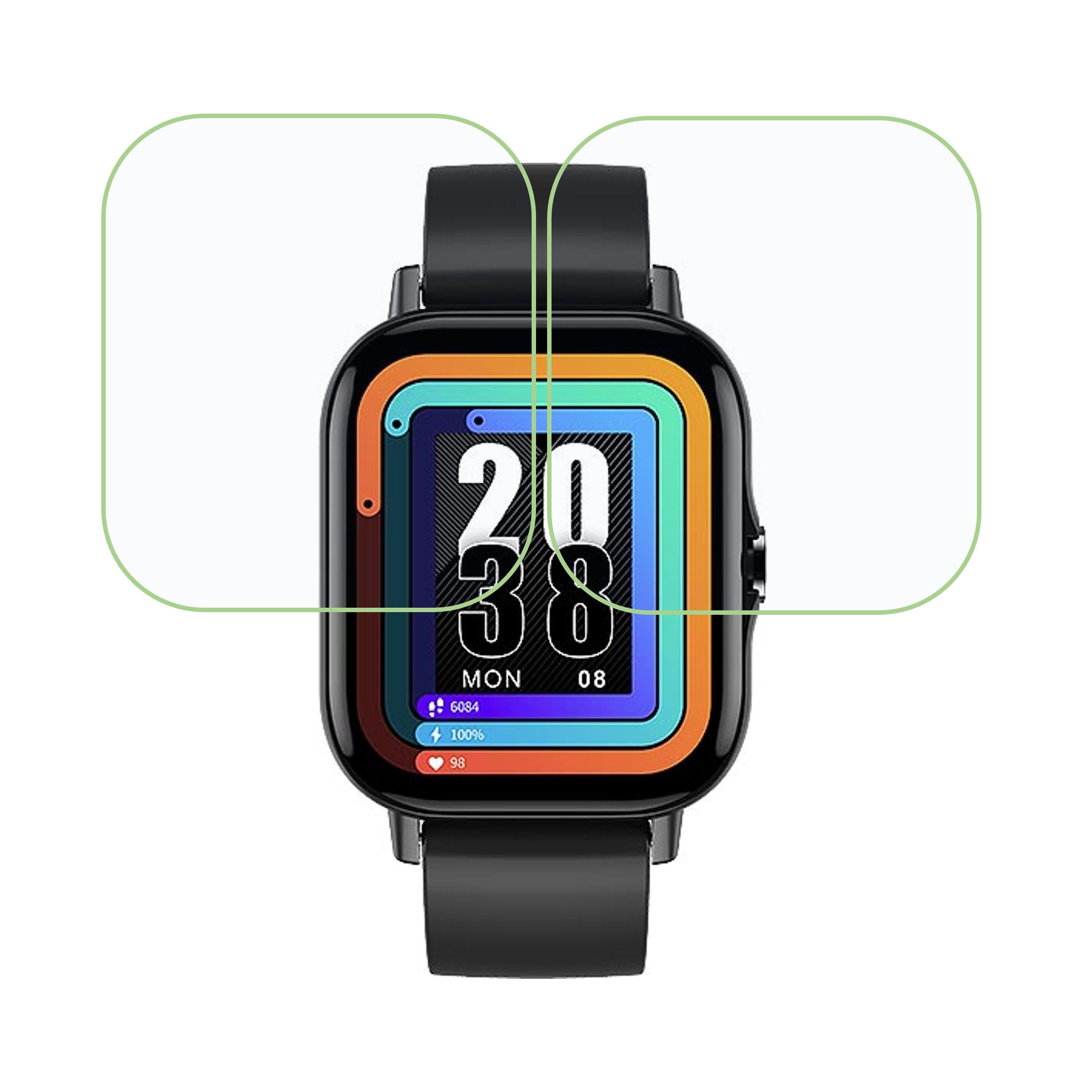 itel Smart Watch 1 Smartwatch Screen Protector 9H Protective Compatible Flexible