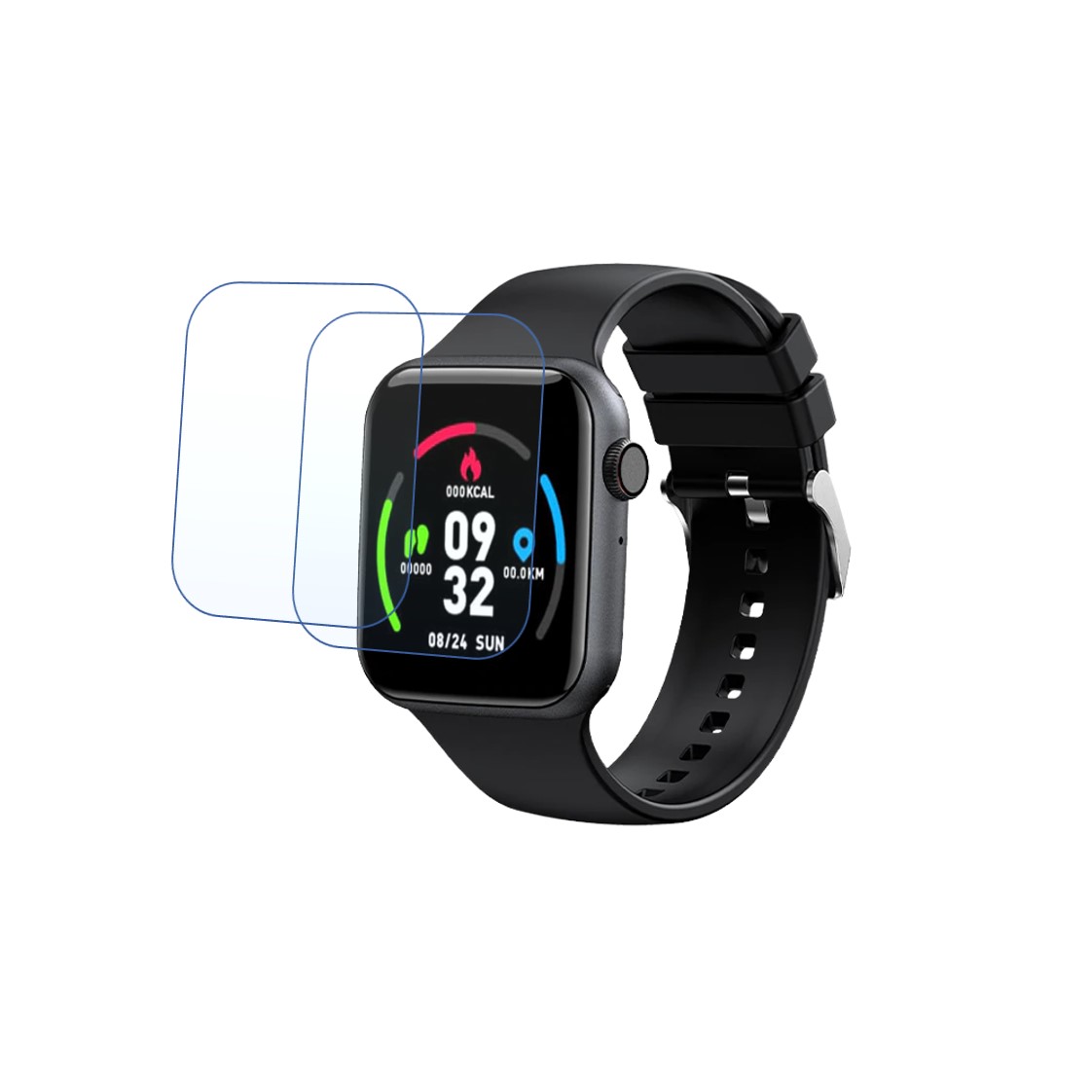 Fire-Boltt Call Smartwatch Screen Protector 9H Protective Compatible Flexible