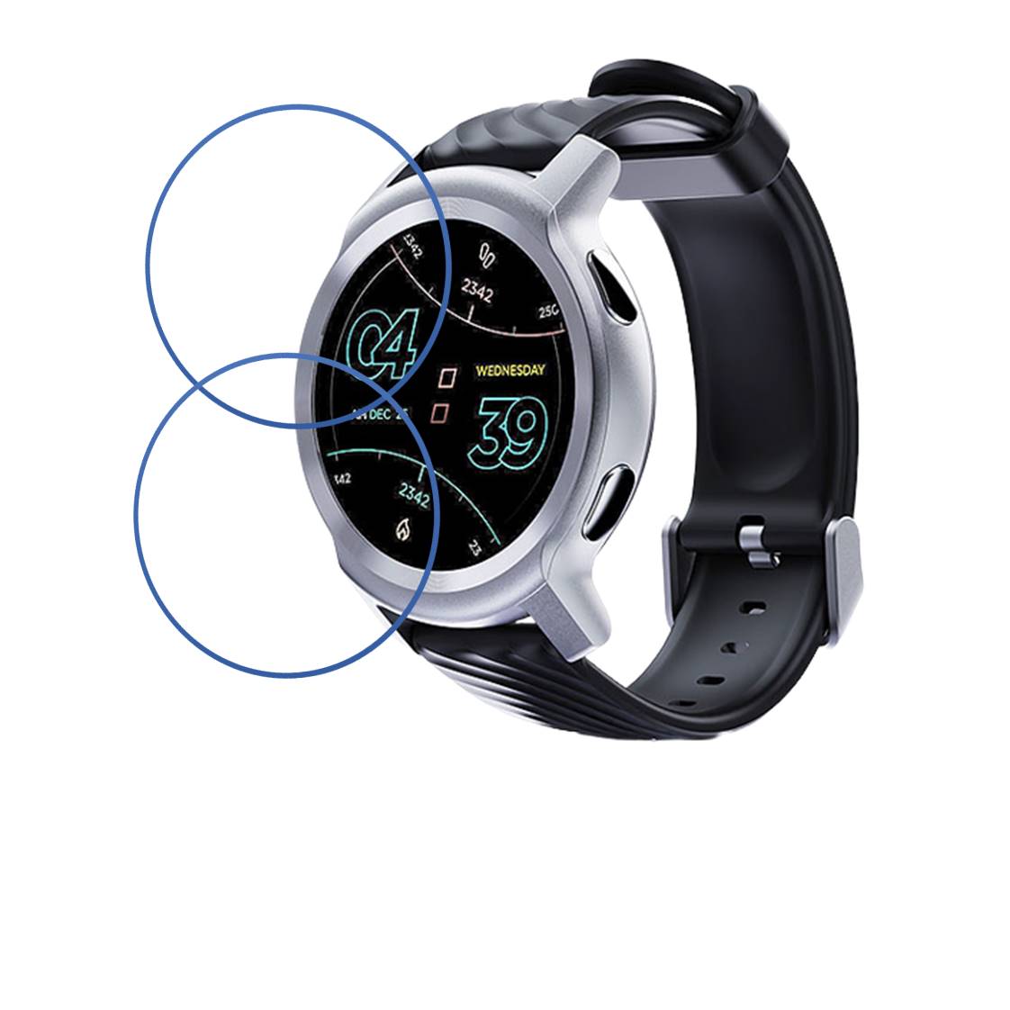 Motorola Moto Watch 100 Smartwatch Screen Protector 9H Protective Compatible Flexible