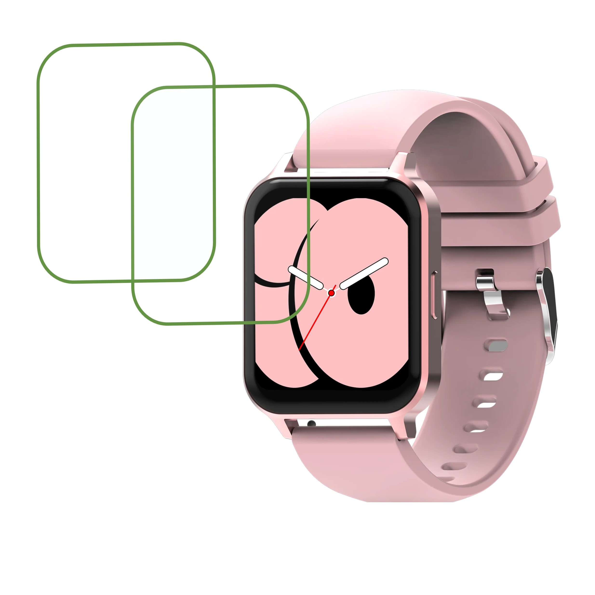 Maxima Max Pro Sturdy Smartwatch Screen Protector 9H Protective Compatible Flexible