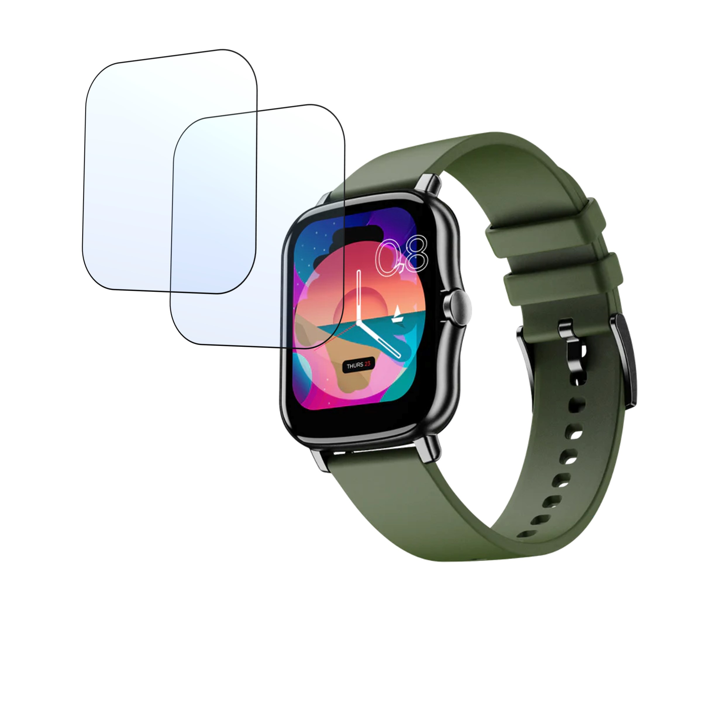 boAt Wave Fit Smartwatch Screen Protector 9H Protective Compatible Flexible