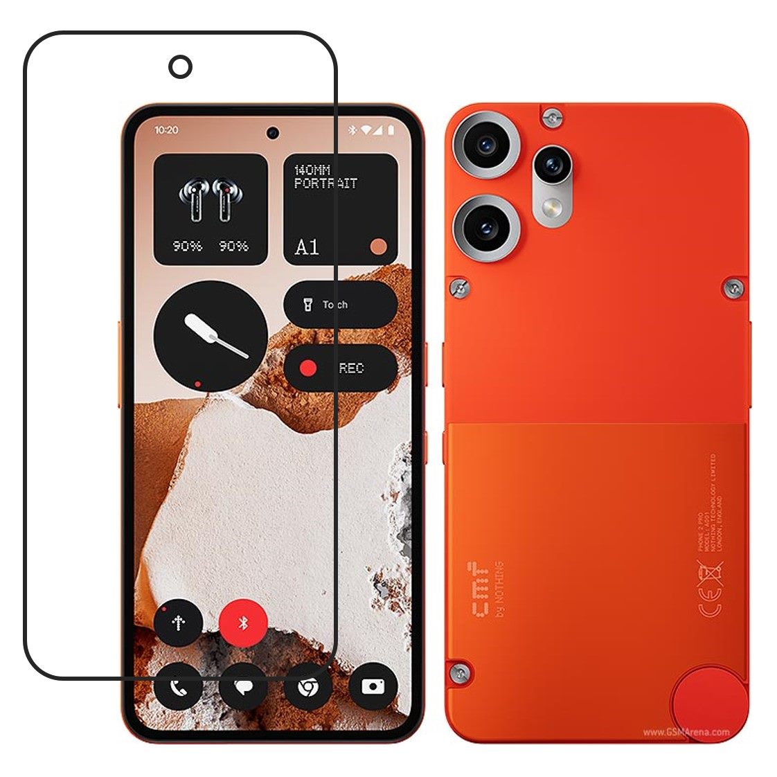 Nothing CMF Phone 2 Pro Compatible With Mobile Front Screen Protector (Flexible Screen Protector)