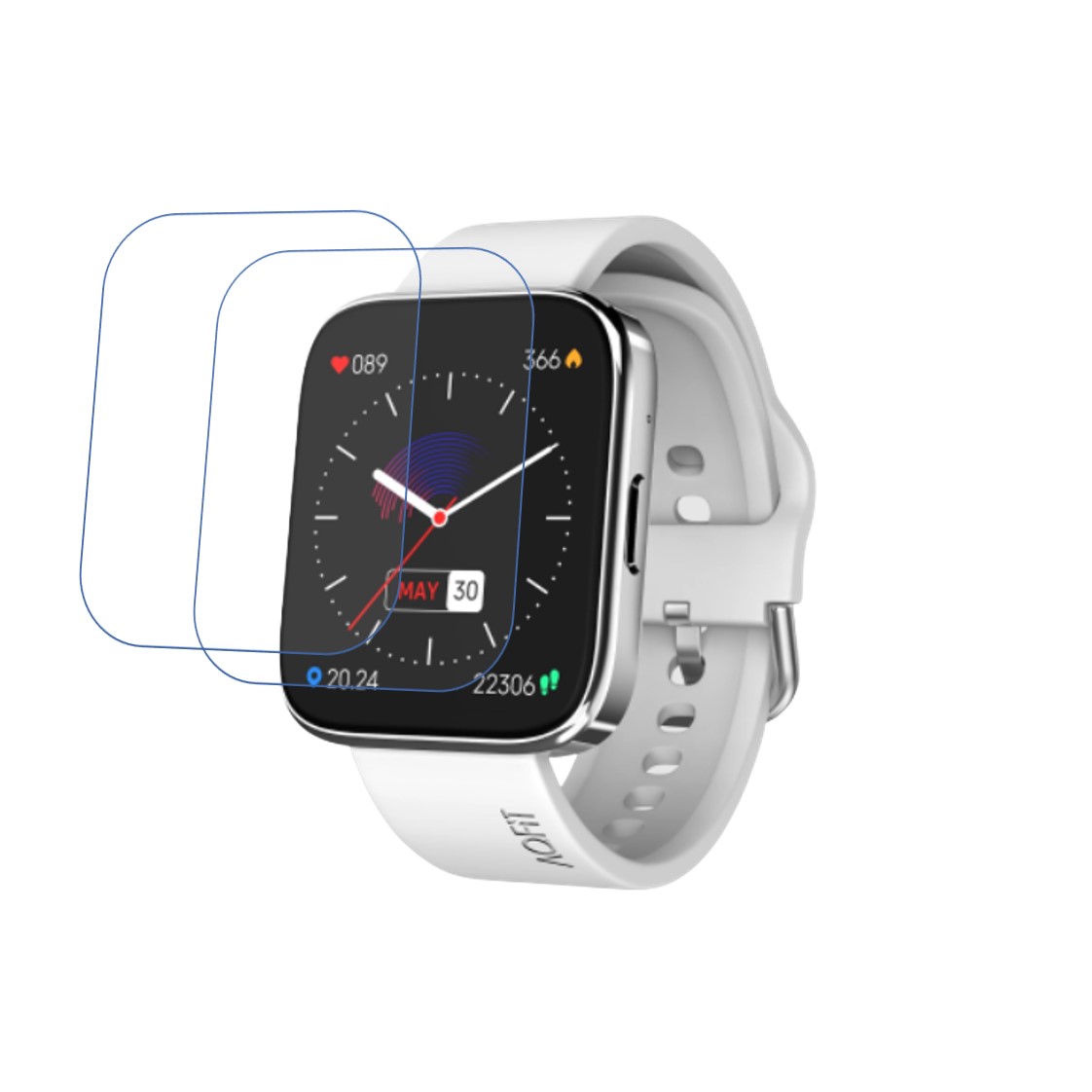 AQFIT W9 Quad Smartwatch Screen Protector 9H Protective Compatible Flexible