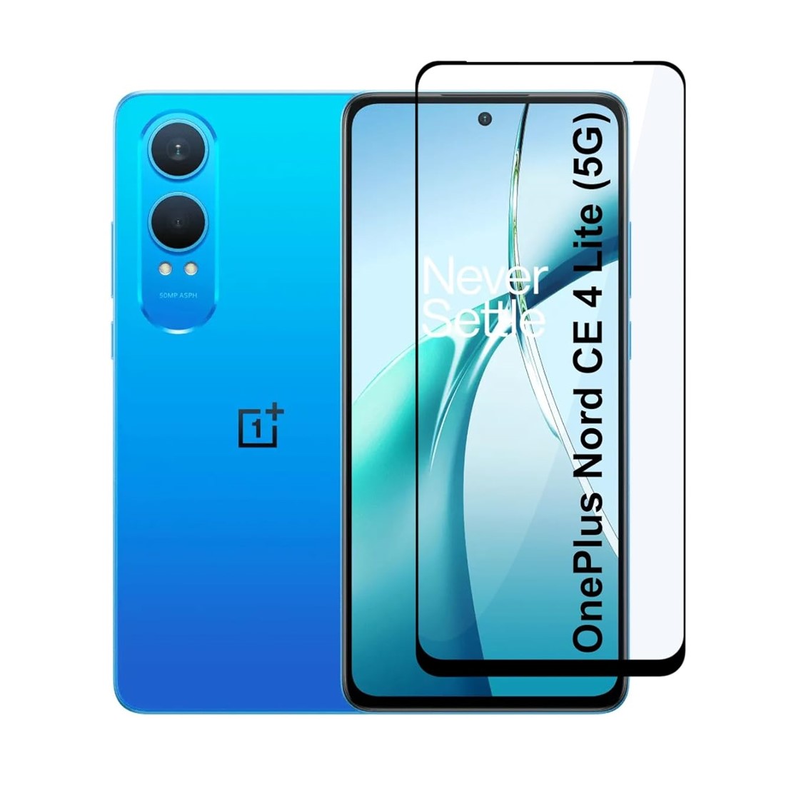 Tempered Glass Screen Protector Guard Compatible With Oneplus Nord CE 3/Nord 3/Nord CE 4 Lite Edge to Edge Coverage With Free Installation Kit (Tempered Glass)