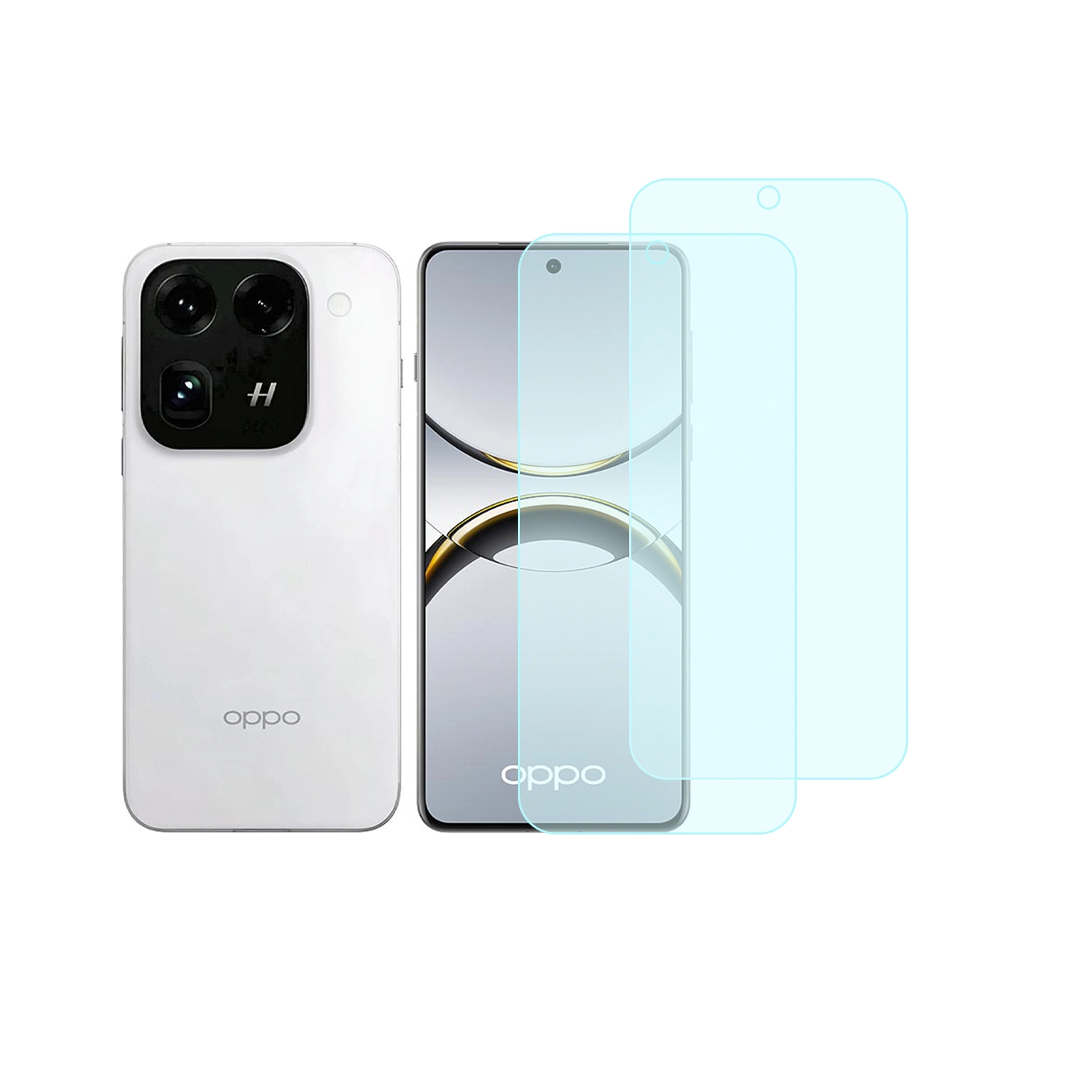 Mobile screen guard 9H Compatible With Oppo Find X9 pro Pack of 2 | Flexible Screen Protector| Perfect fit | Edge to Edge