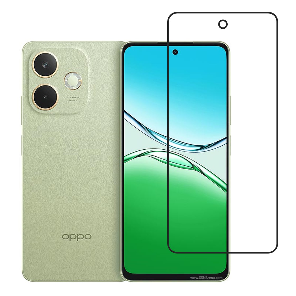 Oppo A5 Energy Compatible With Mobile Front Screen Protector  (Flexible Screen Protector)