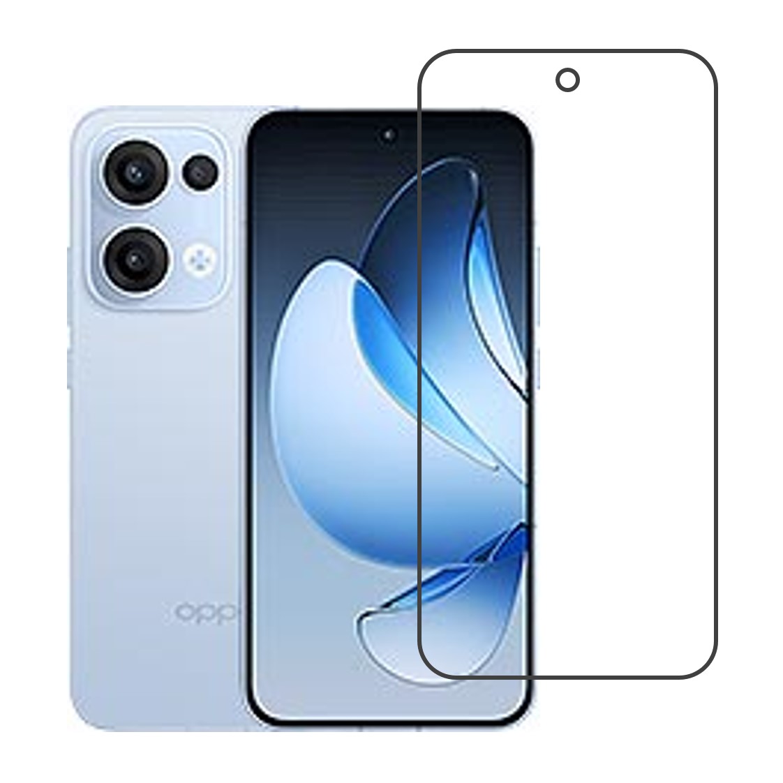 Oppo K13 Compatible With Mobile Front Screen Protector  (Flexible Screen Protector)