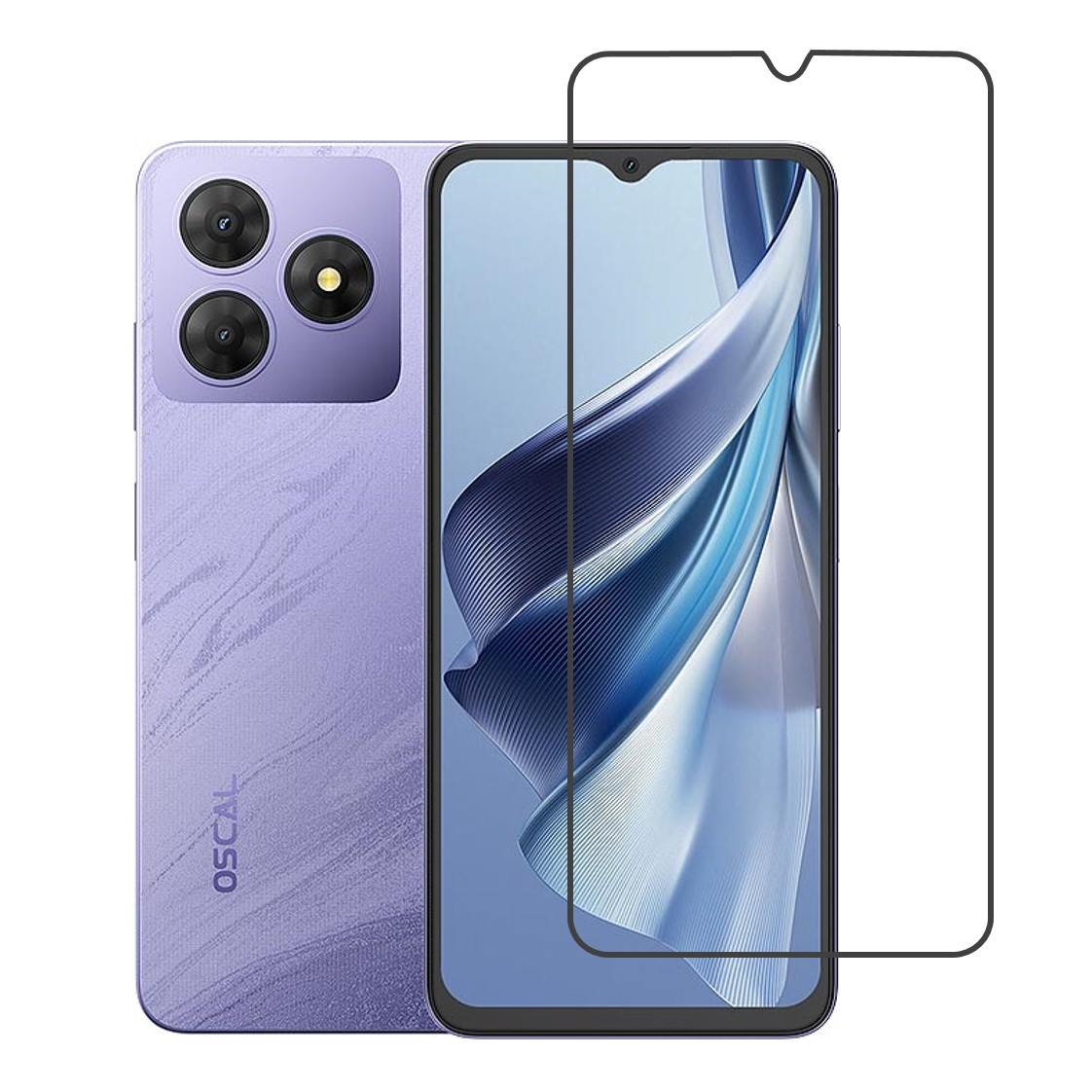 Oscal Flat 2 Compatible With Mobile Front Screen Protector  (Flexible Screen Protector)