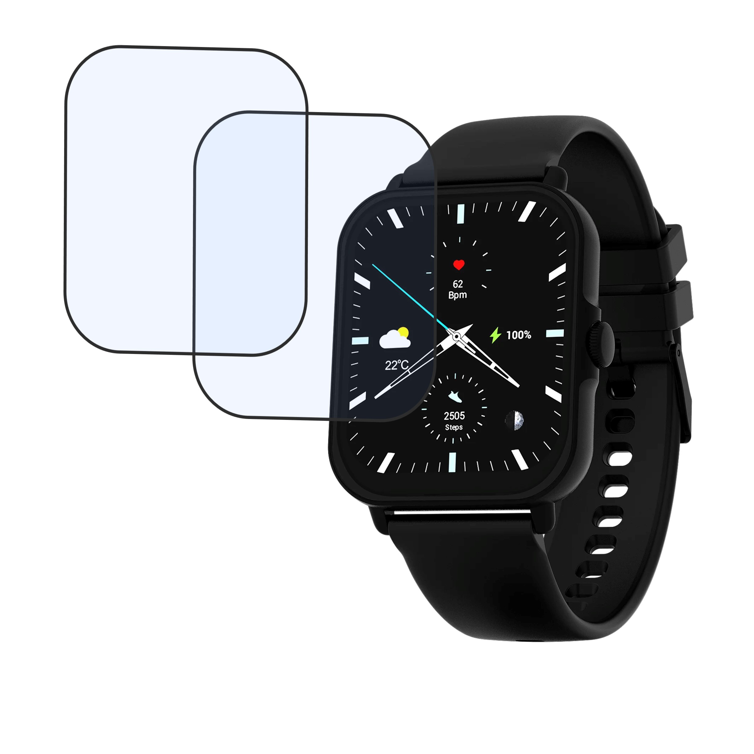 Maxima Max Pro Turbo2 Smartwatch Screen Protector 9H Protective Compatible Flexible