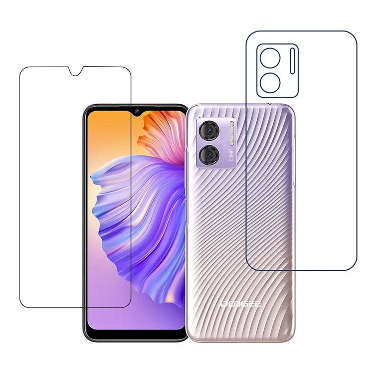 Doogee N50 Protective Front & Back Compatible Mobile Screen Protector