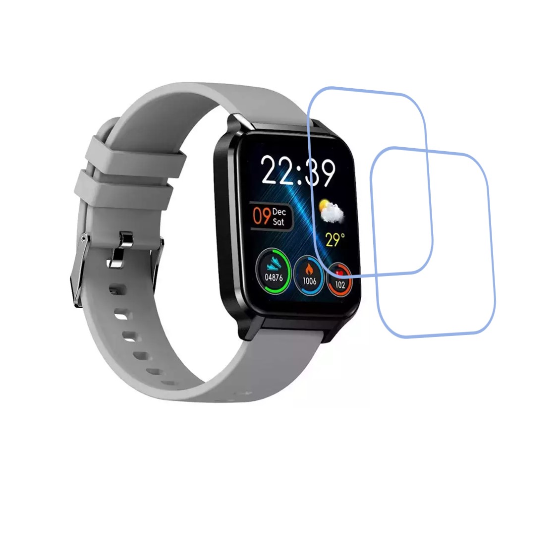 Fire-Boltt Tornado Calling Smartwatch Screen Protector 9H Protective Compatible Flexible