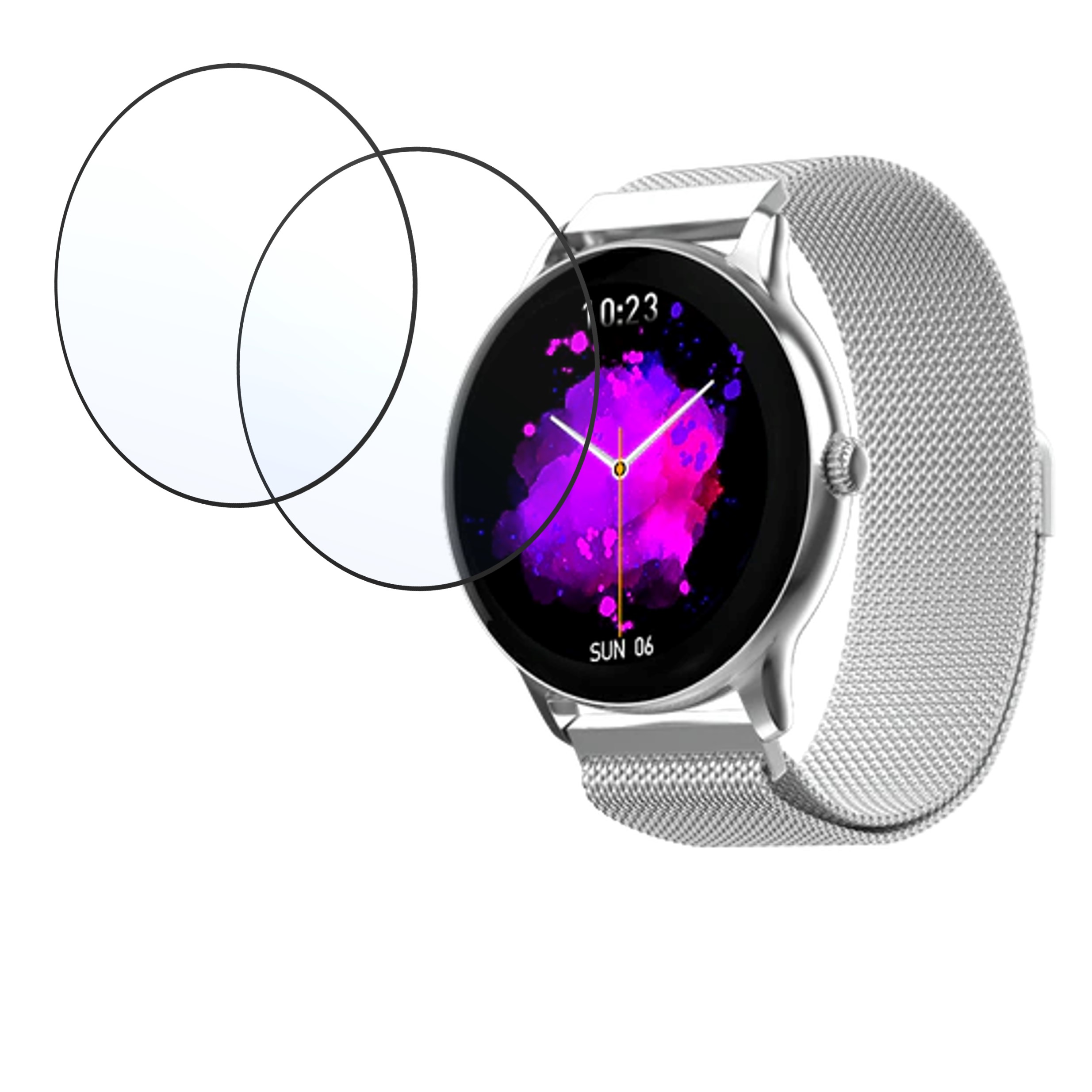 Fire Boltt Phoenix AMOLED Ultra Ace Smartwatch Screen Protector 9H Protective Compatible Flexible