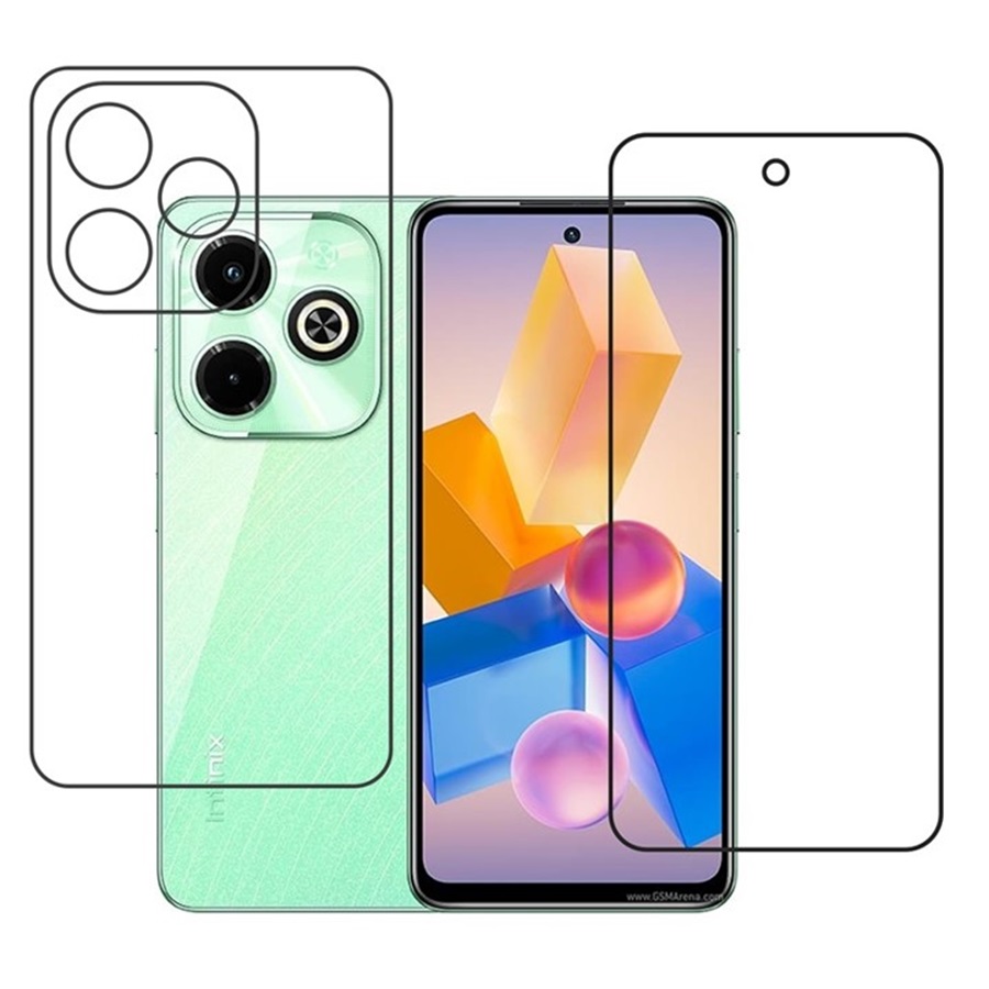 Infinix Hot 40i Protective Compatible Mobile Screen Protector For (Not a Tempered glass)