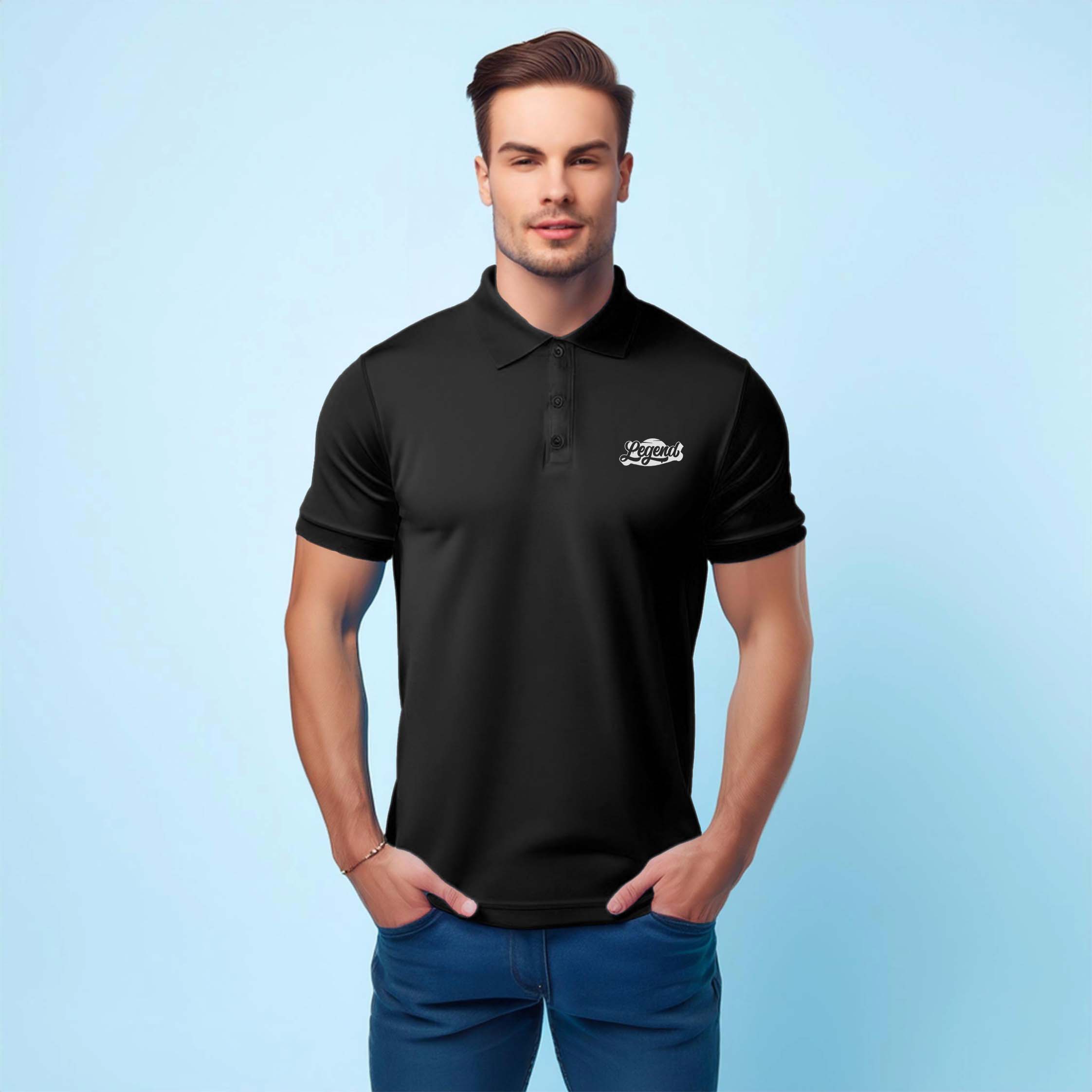 Modern Fit Polo T-shirt for a Stylish Look and Everyday Comfort - DVMART®
