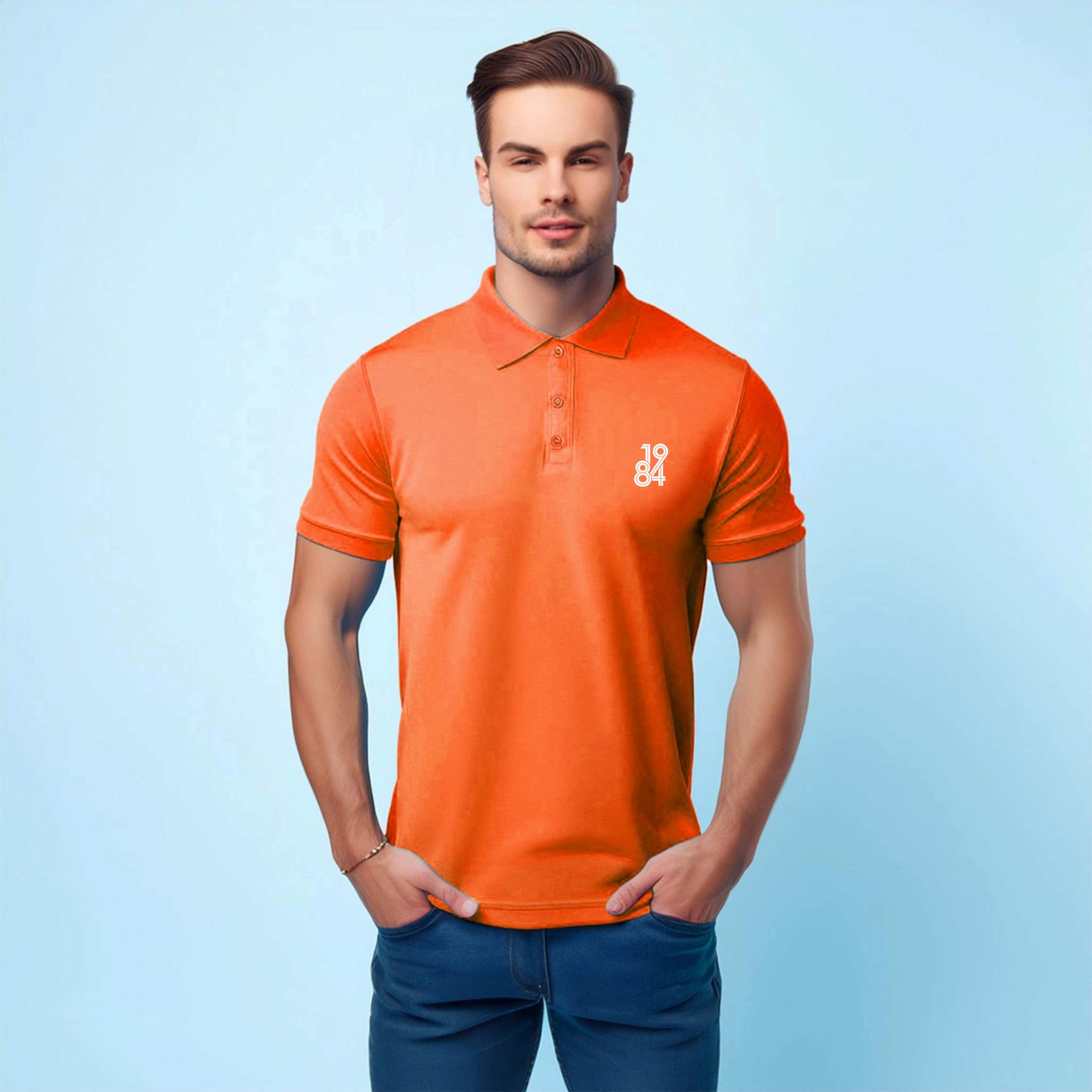 Casual Polo T-shirt for Comfortable All-Day Wear - DVMART®