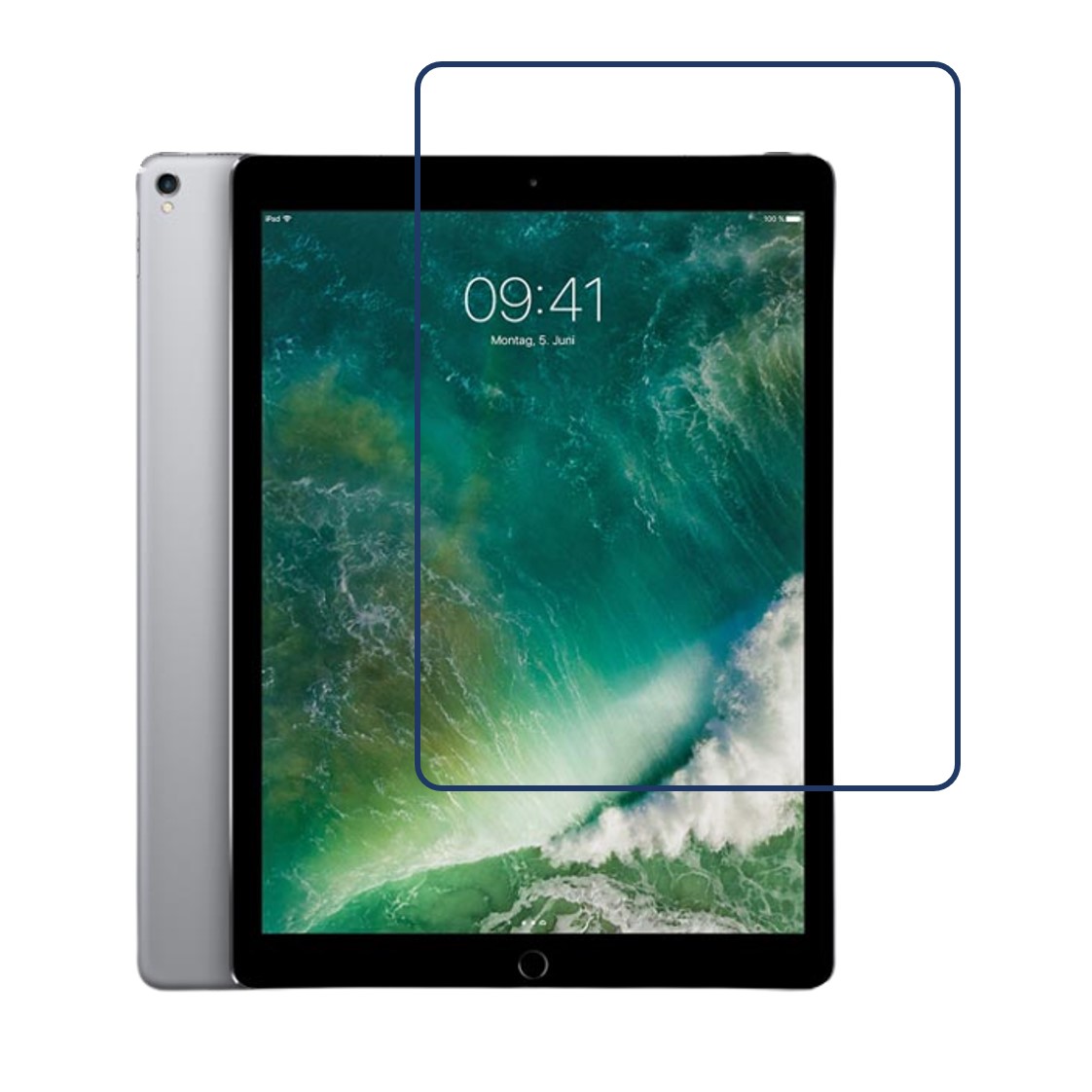 Apple iPad Pro 12.9 (2017) Tablet Screen Protector 9H Protective Compatible Flexible