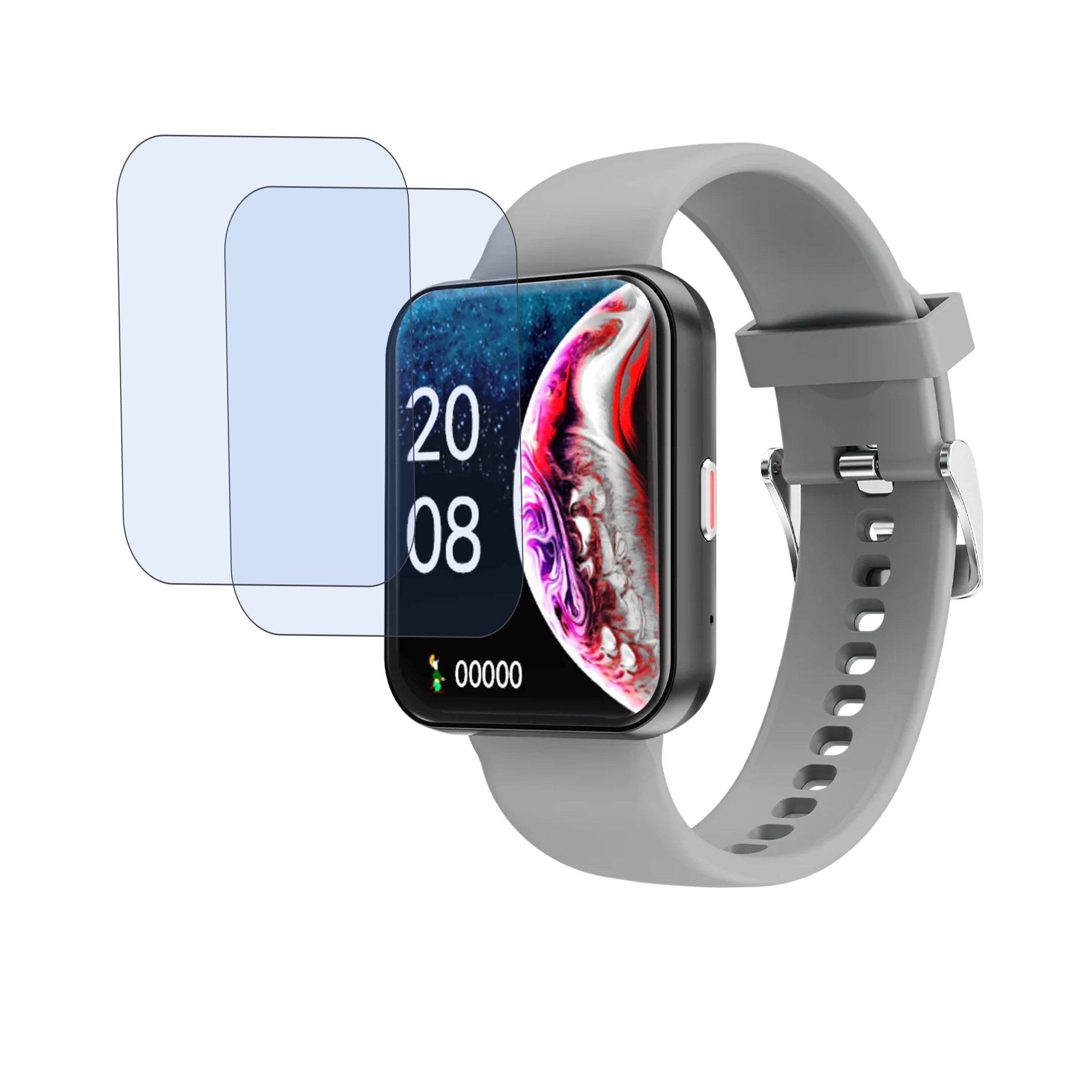 Gizmore Blaze Max Smartwatch Screen Protector 9H Protective Compatible Flexible
