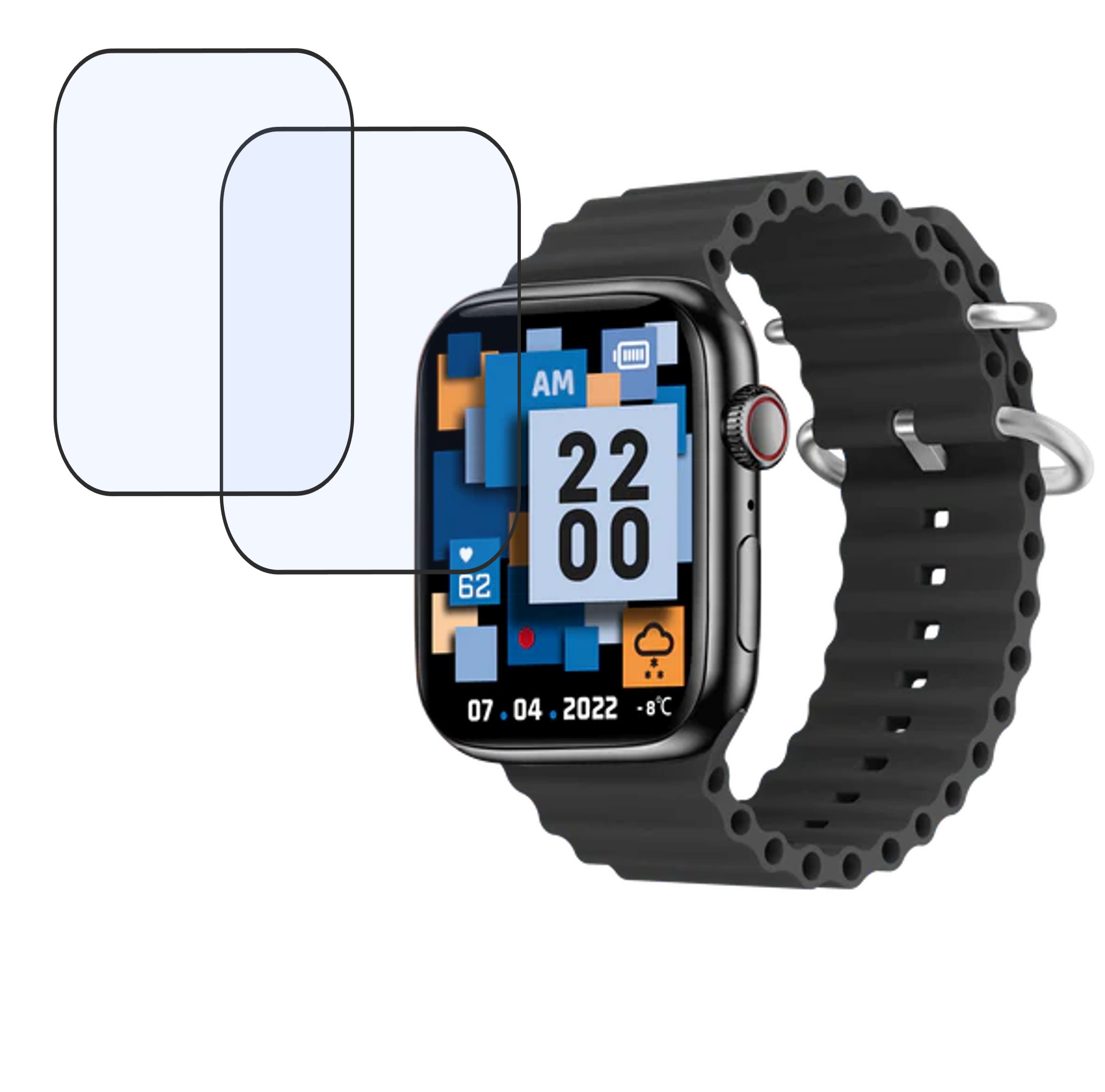 URBAN Wave Smartwatch Screen Protector 9H Protective Compatible Flexible