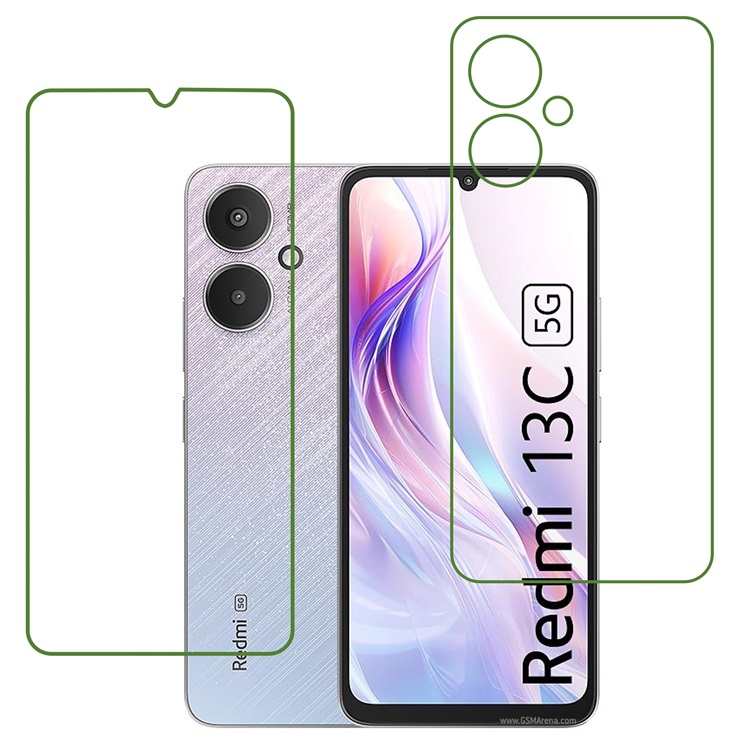 Xiaomi Redmi 13C 5G Protective Compatible Mobile Screen Protector For (Not a Tempered glass)