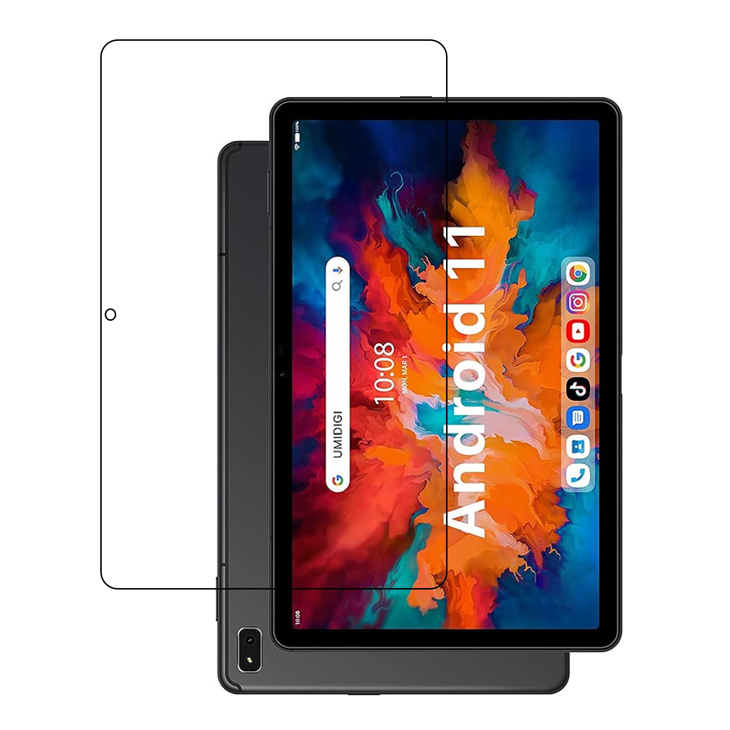 Umidigi A11 Tab Tablet Screen Protector 9H Protective Compatible Flexible