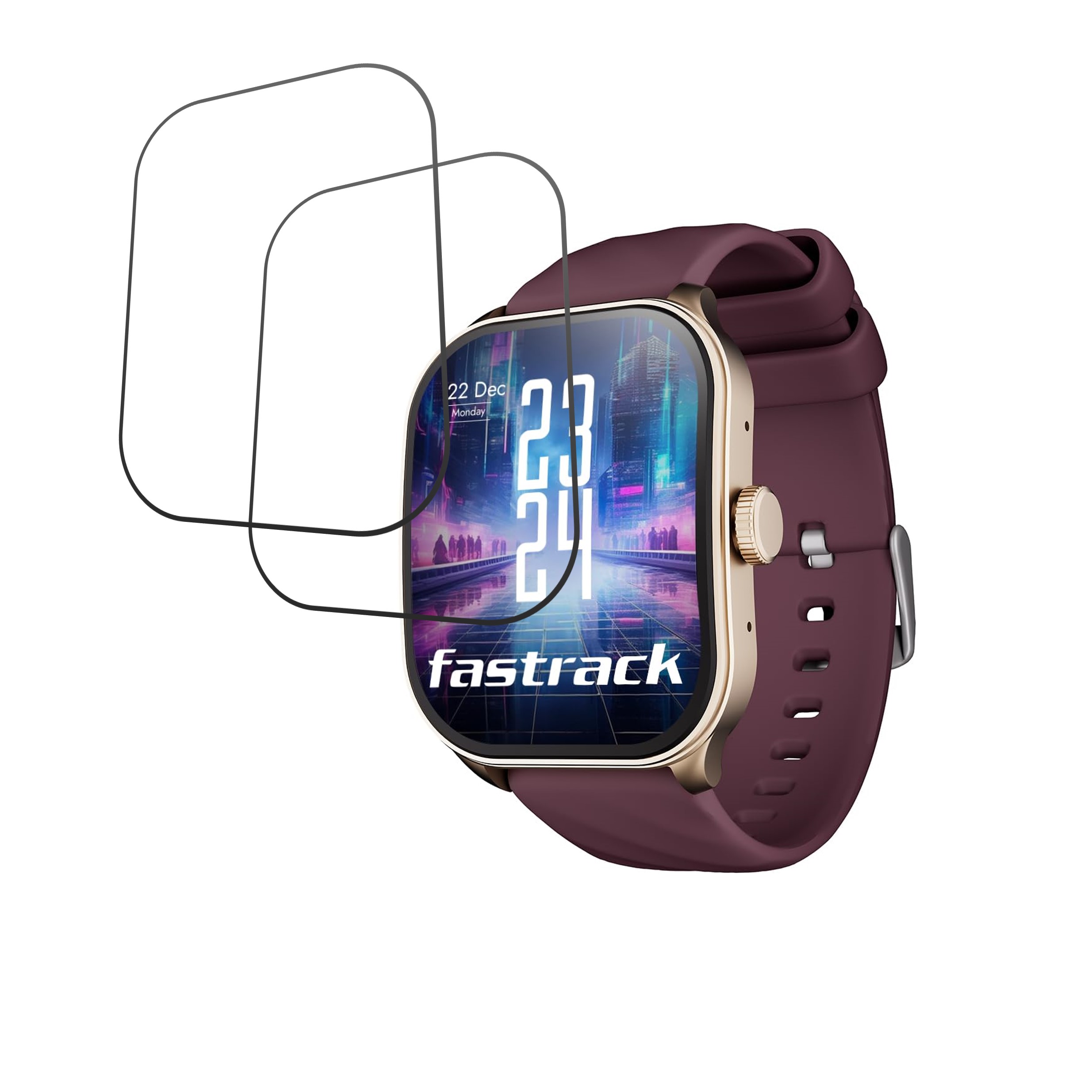 Fastrack FS1 Pro Smartwatch Screen Protector 9H Protective Compatible Flexible