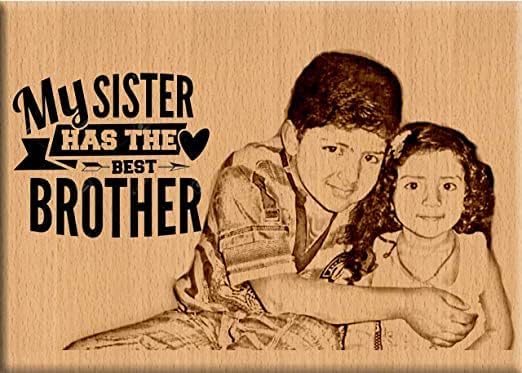 Raksh Bandhan GIft for Brothers and Sisteres| Wooden Photo Frames