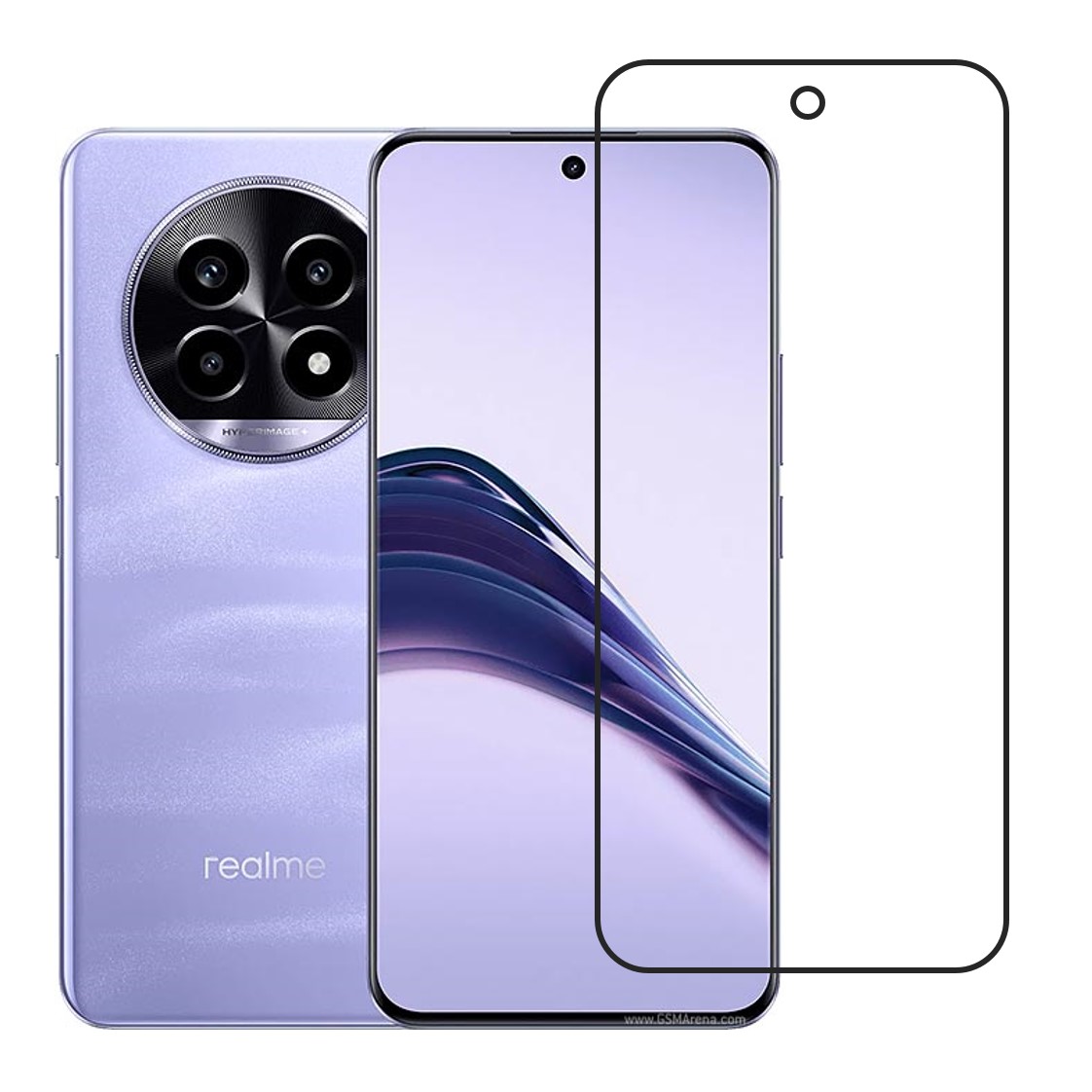 Realme 14 Pro Lite Compatible With Mobile Front Screen Protector (Flexible Screen Protector)