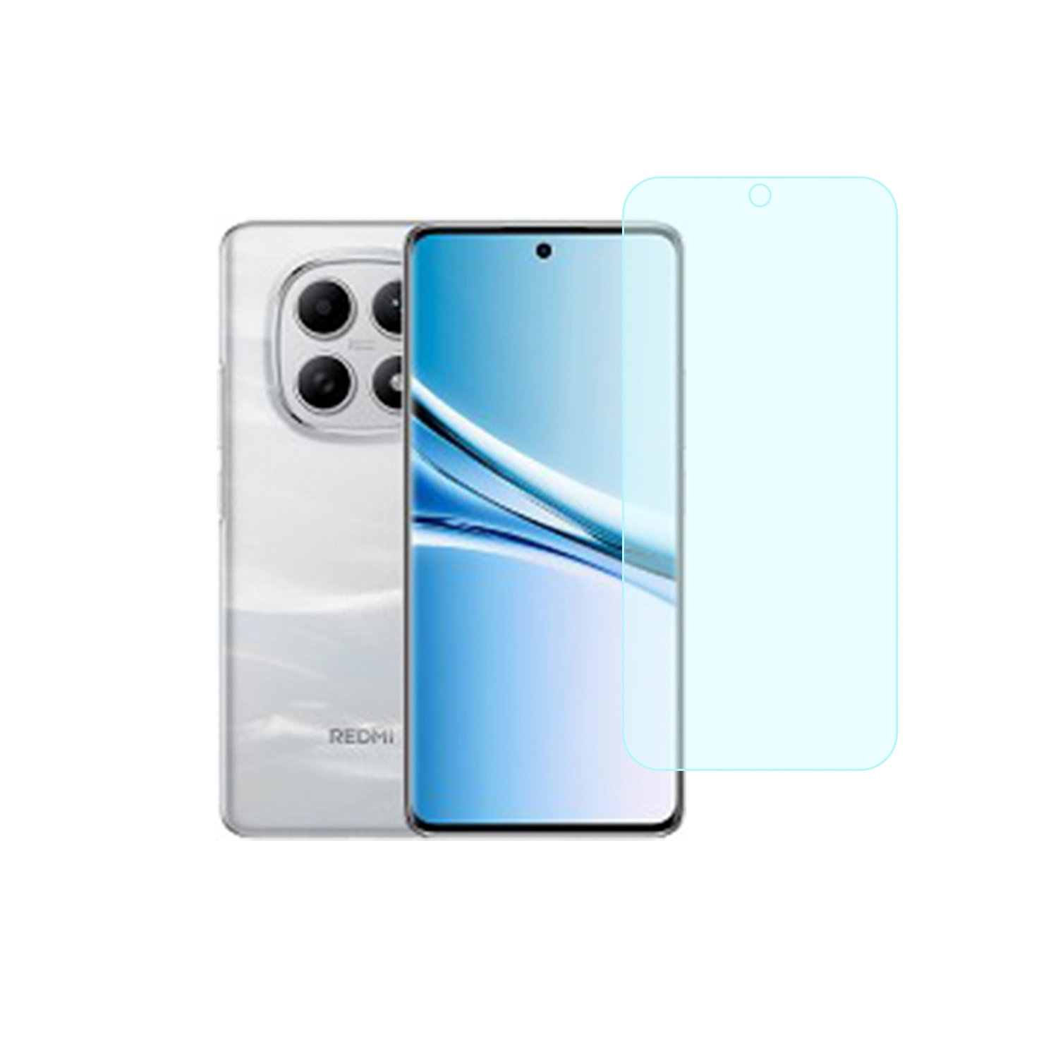 Mobile screen guard 9H Compatible With Redmi note 15 | Flexible Screen Protector| Perfect fit | Edge to Edge