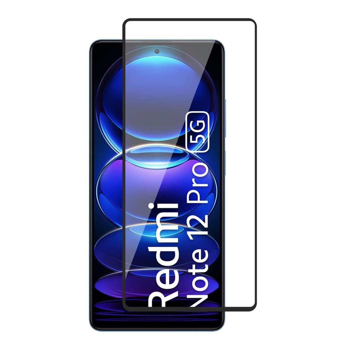Tempered Glass Screen Protector Guard Compatible With Redmi Note 12Pro 4G/13 Plus/14 4G/11E Pro Edge to Edge Coverage With Free Installation Kit (Tempered Glass)
