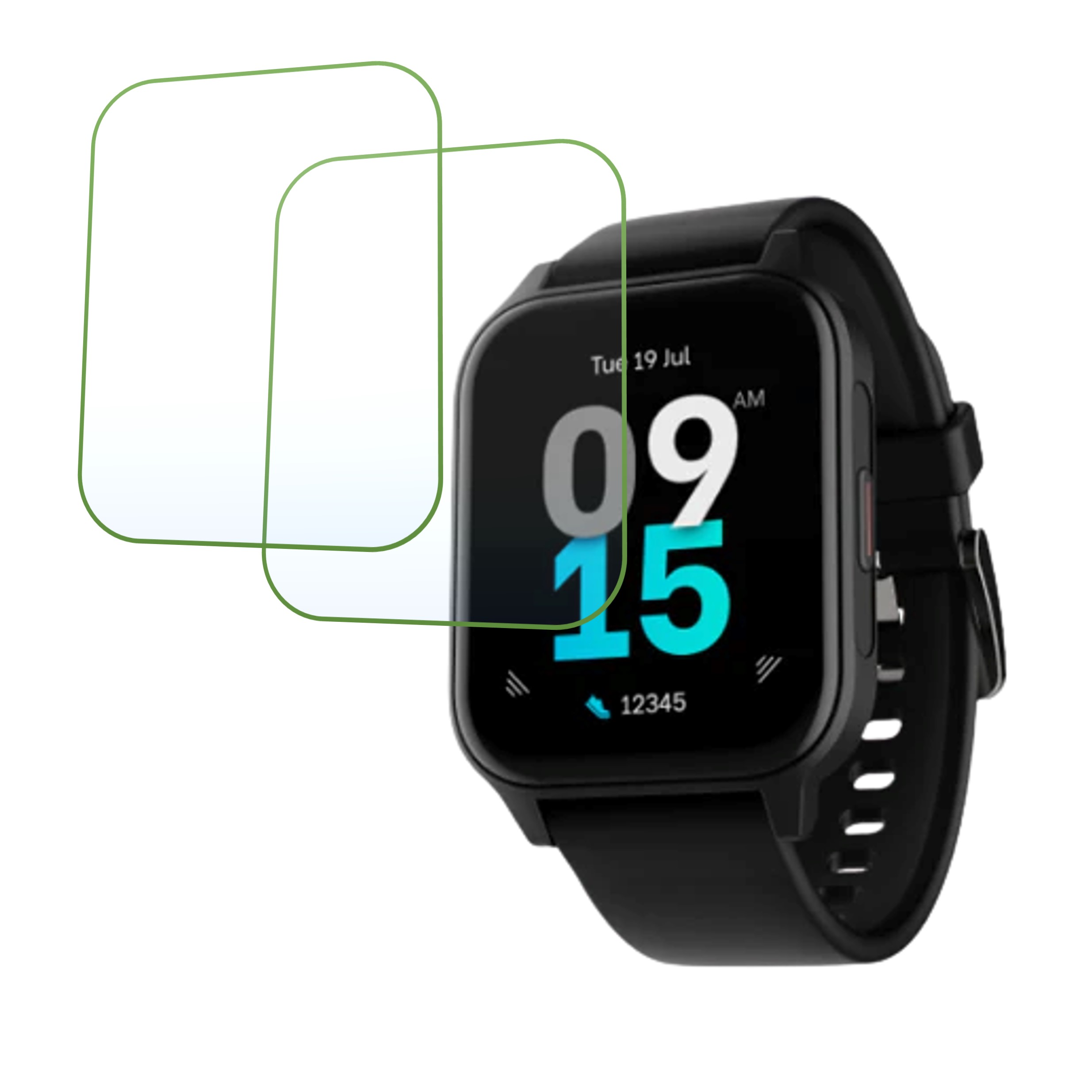 boAt Xtend Call Plus Smartwatch Screen Protector 9H Protective Compatible Flexible