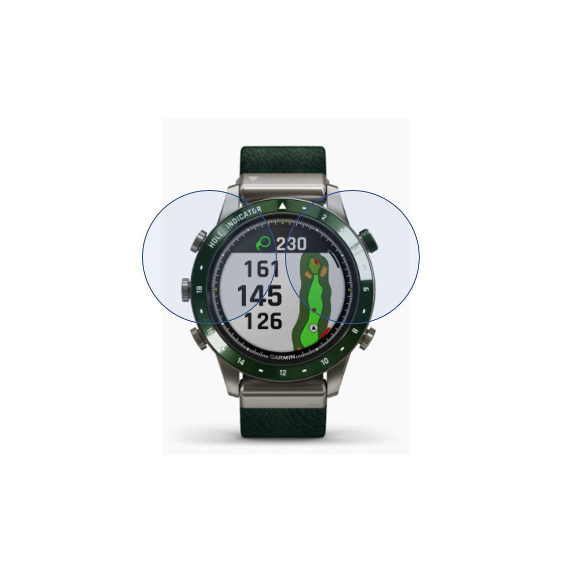 Garmin MARQ Golfer Smartwatch Screen Protector 9H Protective Compatible Flexible