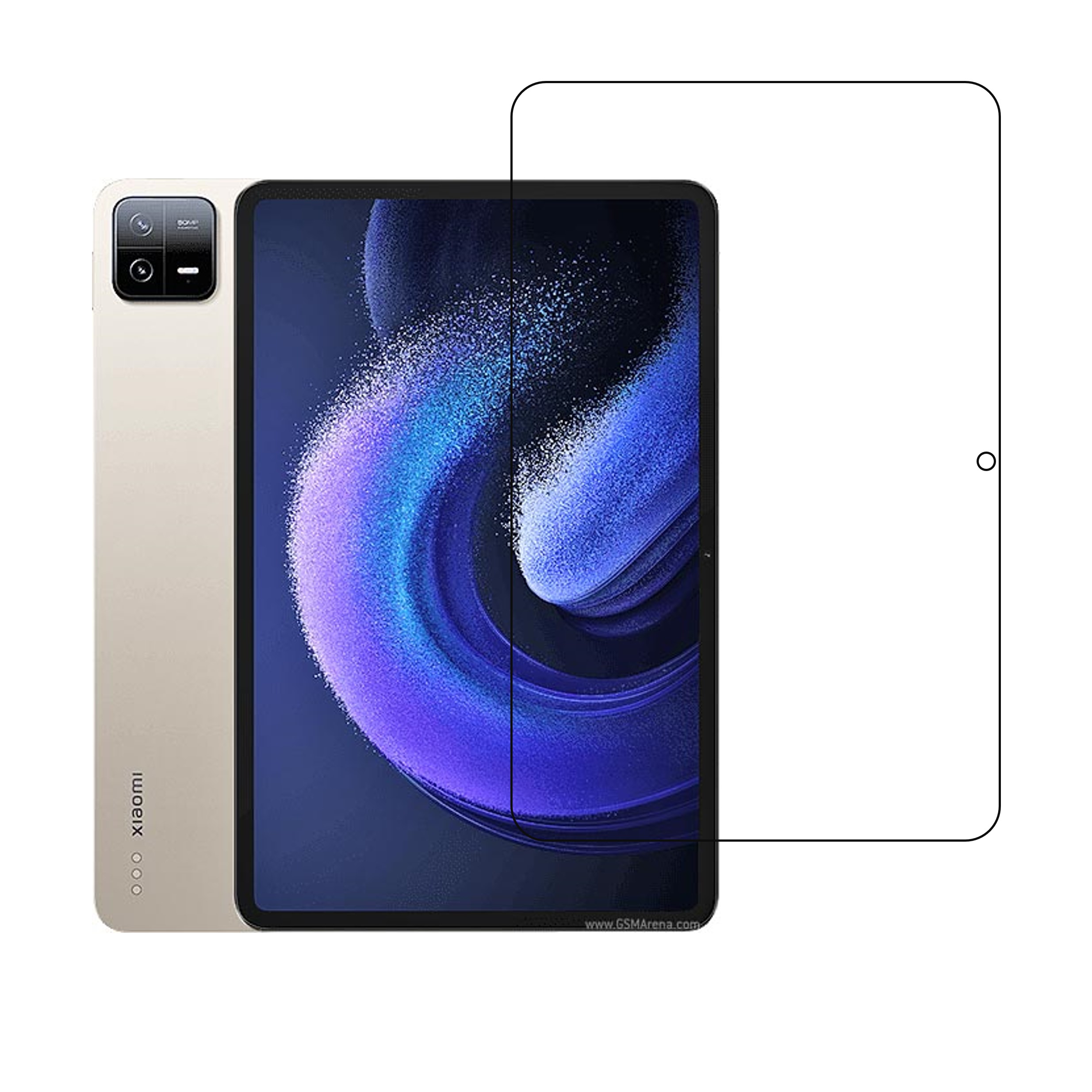 Xiaomi Pad 6 Tablet Screen Protector 9H Protective Compatible Flexible