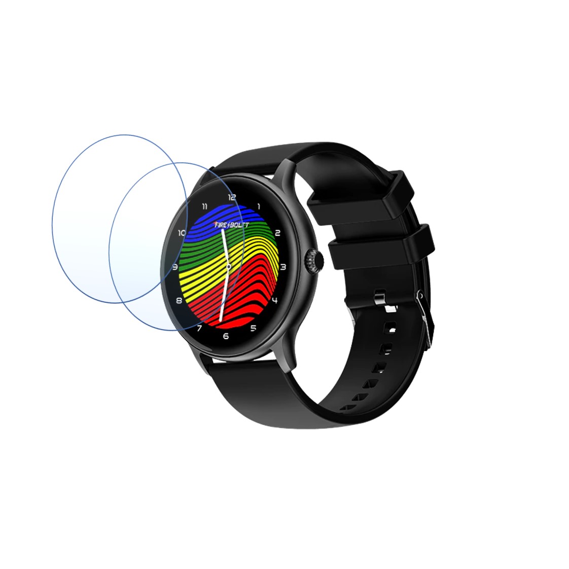 Fire-Boltt Hurricane Smartwatch Screen Protector 9H Protective Compatible Flexible