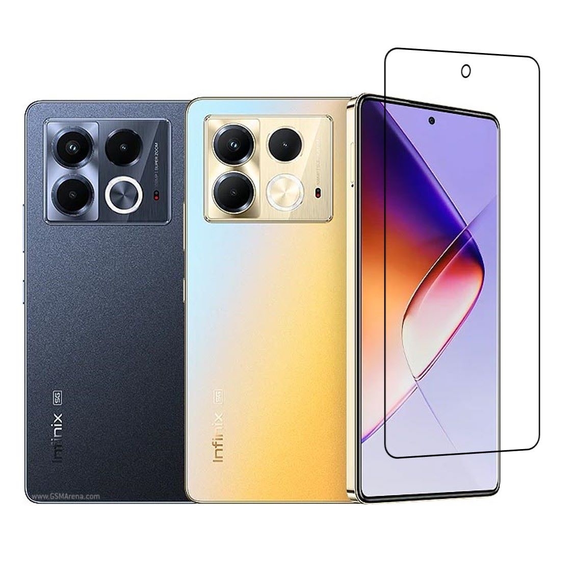 Infinix Note 40 5G 9H Protective Flexible Compatible Mobile Screen Protector