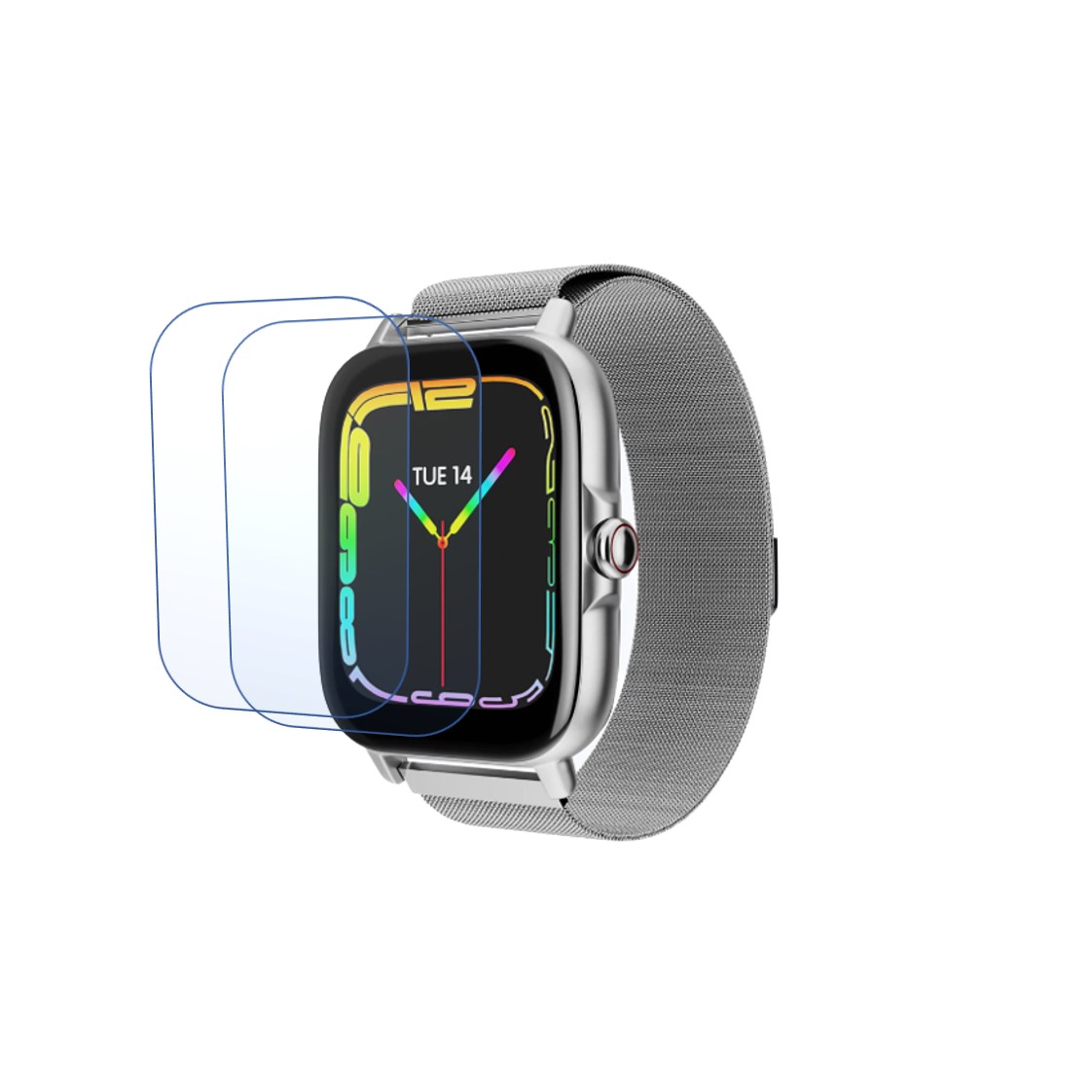 Zebronics Zeb-FIT380CH Smartwatch Screen Protector 9H Protective Compatible Flexible
