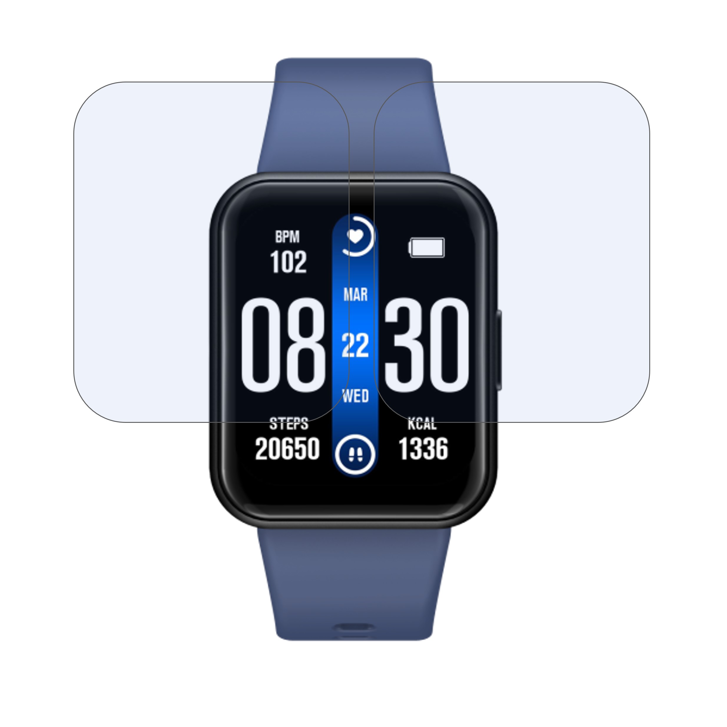 Helix Smart Metal fit 3.0 Smartwatch -TW0HXW501T Smartwatch Screen Protector 9H Protective Compatible Flexible
