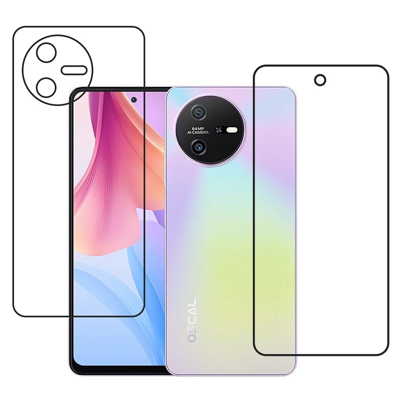 Blackview Oscal Tiger 12 Protective Compatible Mobile Screen Protector For (Not a Tempered glass)