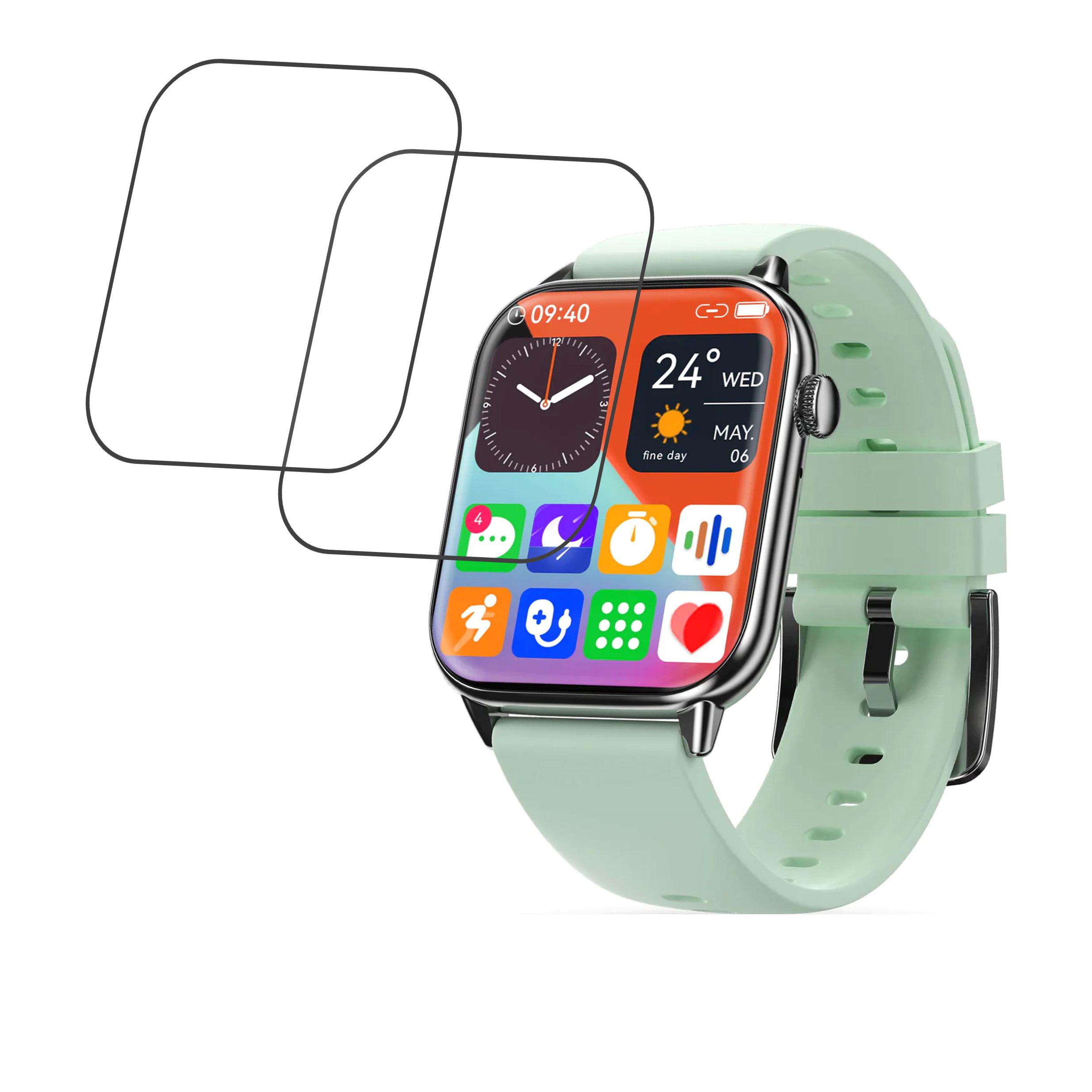 Pebble Orion Max Smartwatch Screen Protector 9H Protective Compatible Flexible
