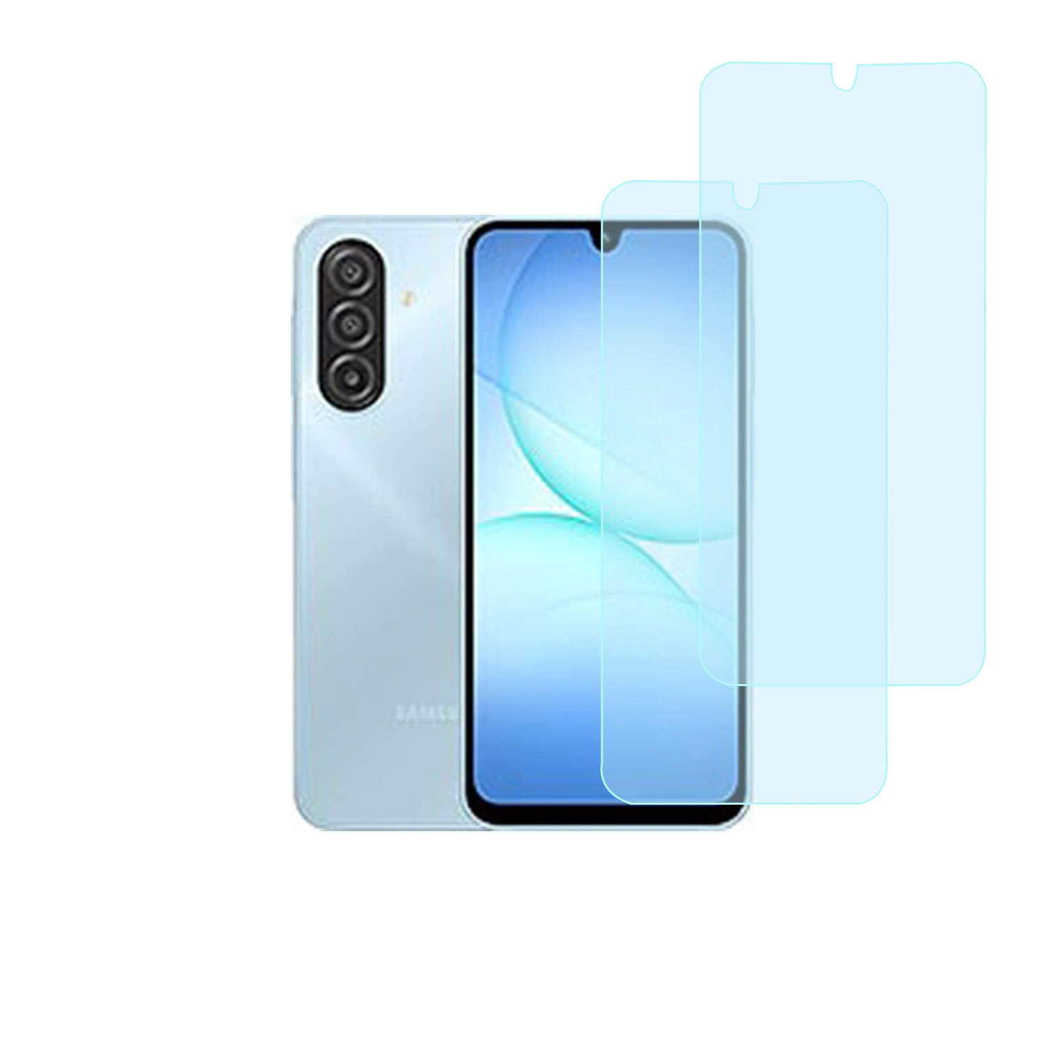 Mobile screen guard 9H Compatible With Samsung Galaxy A17 Pack of 2 | Flexible Screen Protector| Perfect fit | Edge to Edge
