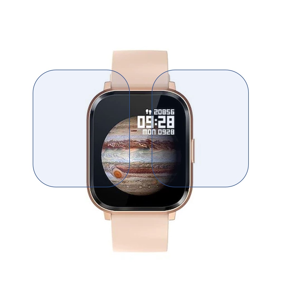 Fire-Boltt Ninja 2 Max Smartwatch Screen Protector 9H Protective Compatible Flexible