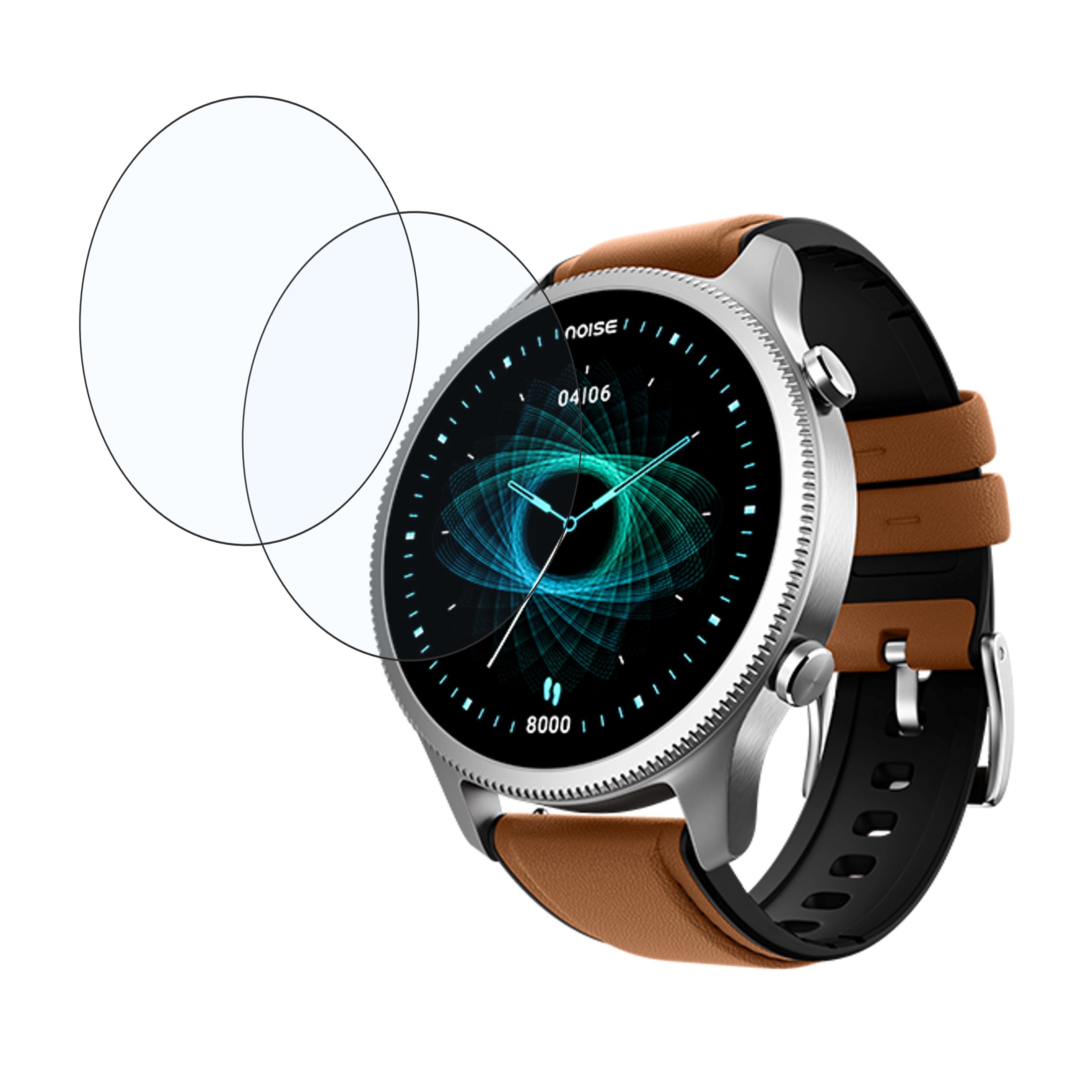 NoiseFit Halo Smartwatch Smartwatch Screen Protector 9H Protective Compatible Flexible