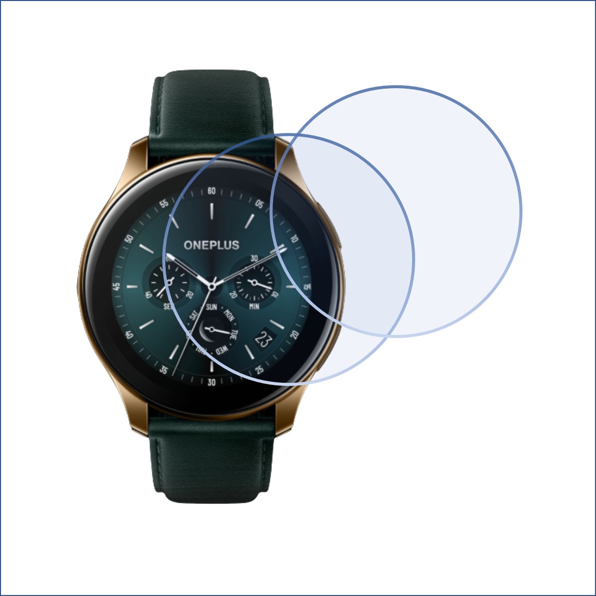 OnePlus Watch Cobalt Limited Edition Smartwatch Screen Protector 9H Protective Compatible Flexible