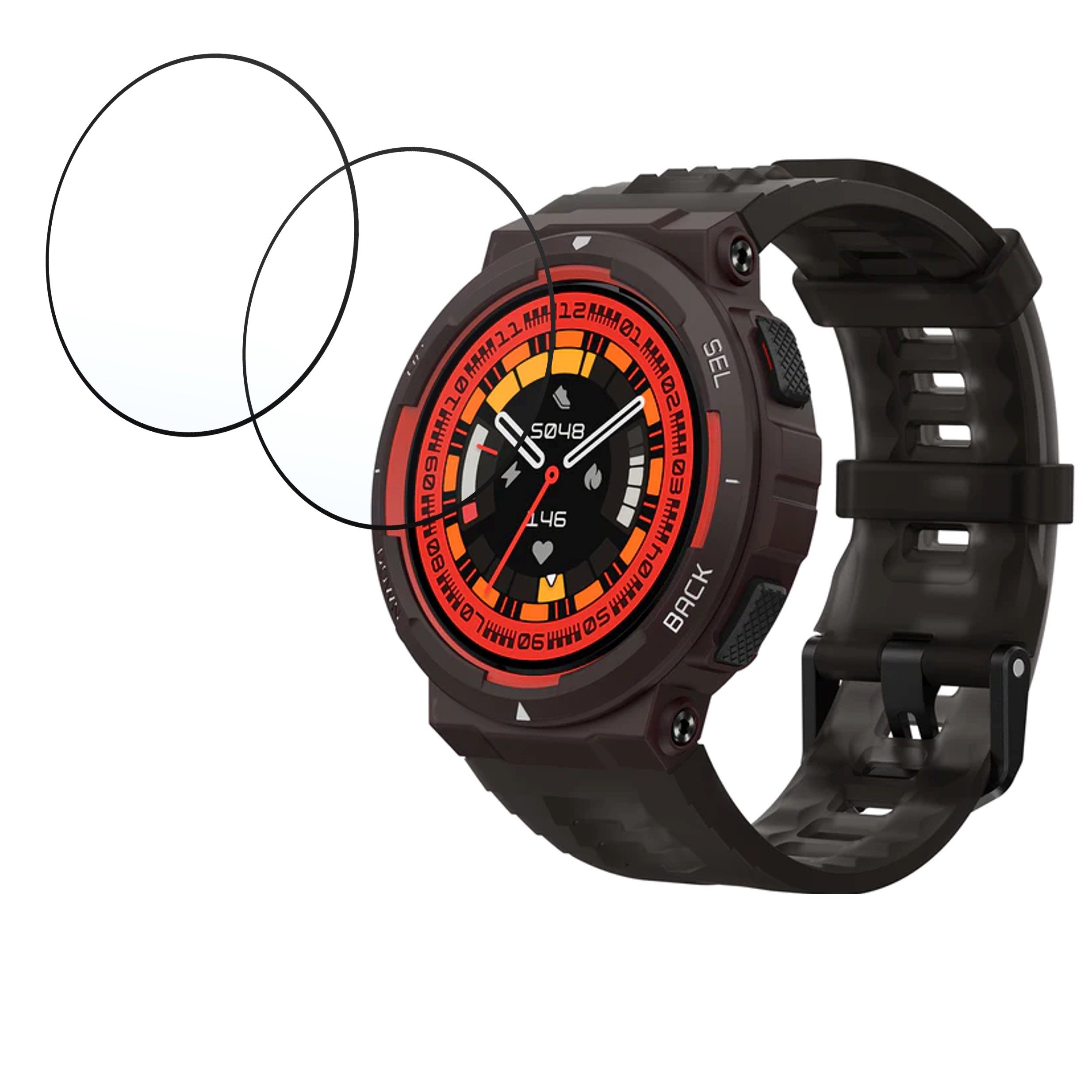 Amazfit Active Edge Smartwatch Screen Protector 9H Protective Compatible Flexible