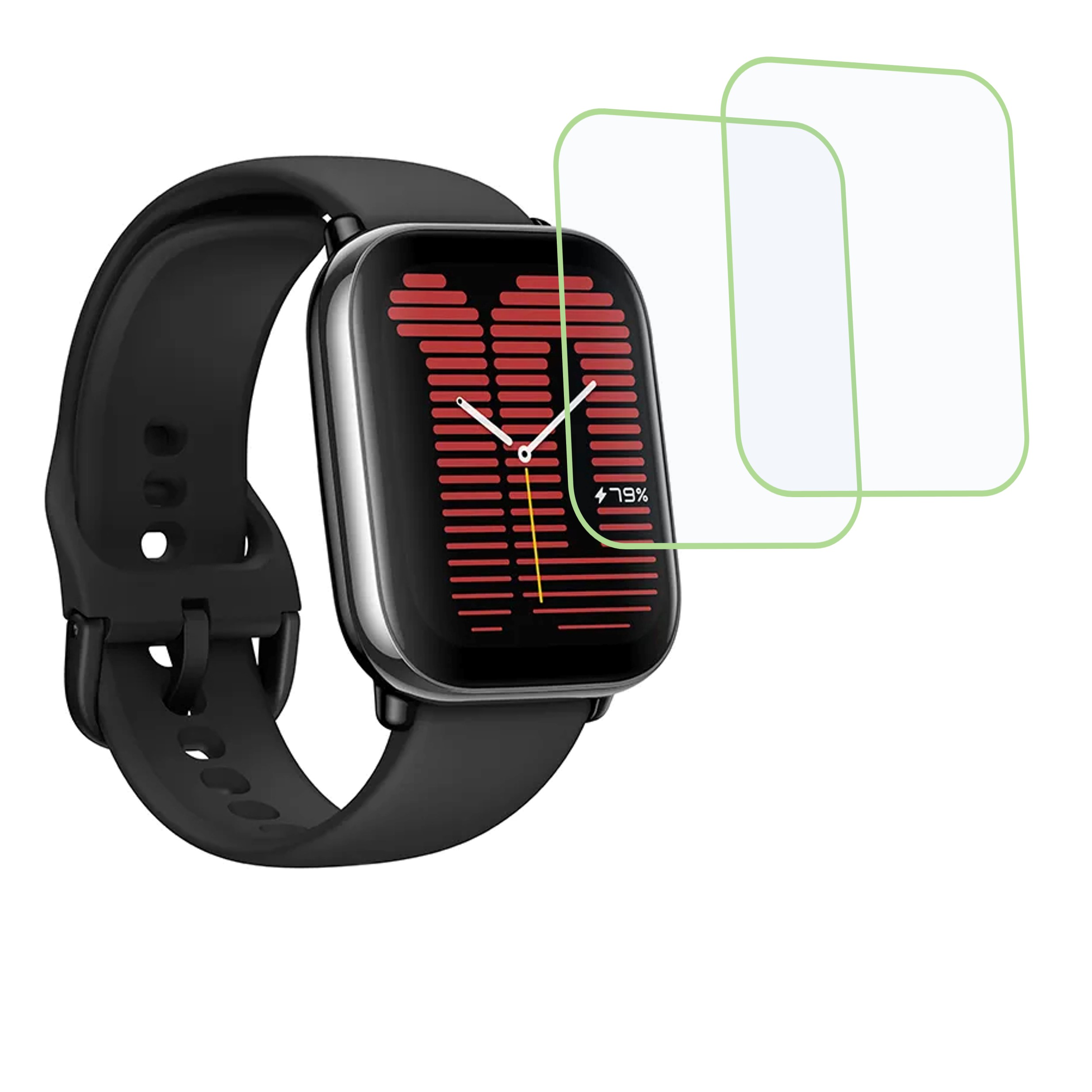Amazfit Active Smartwatch Screen Protector 9H Protective Compatible Flexible