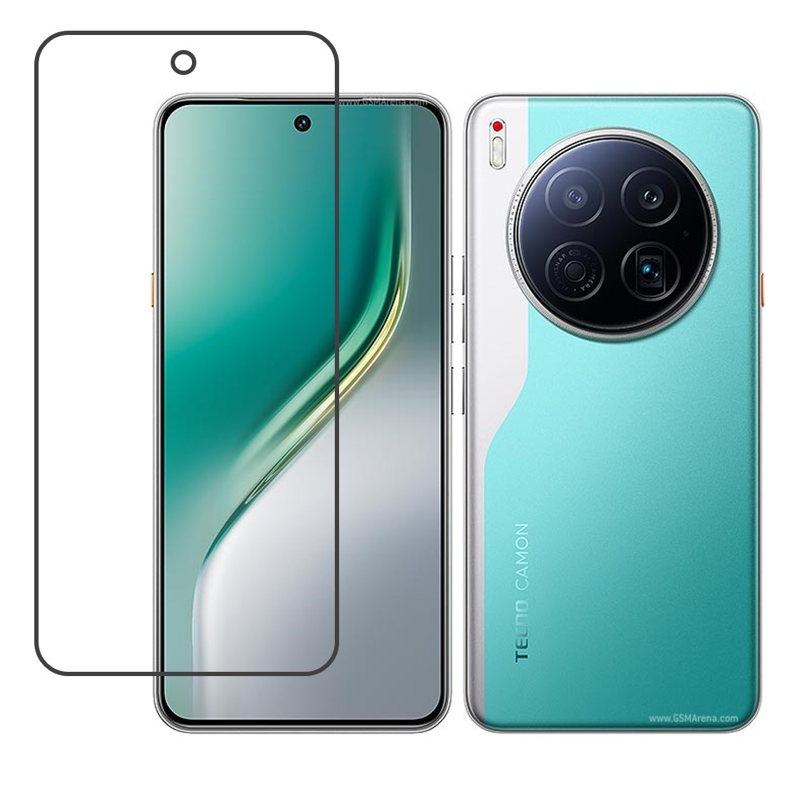 Tecno Camon 40 Premier Compatible With Mobile Front Screen Protector  (Flexible Screen Protector)
