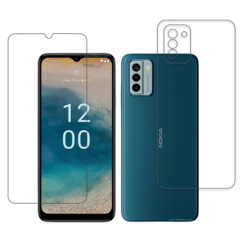 Nokia G22 9H Protective Compatible Mobile Screen Protector For Front & Back (Not a Tempered glass)