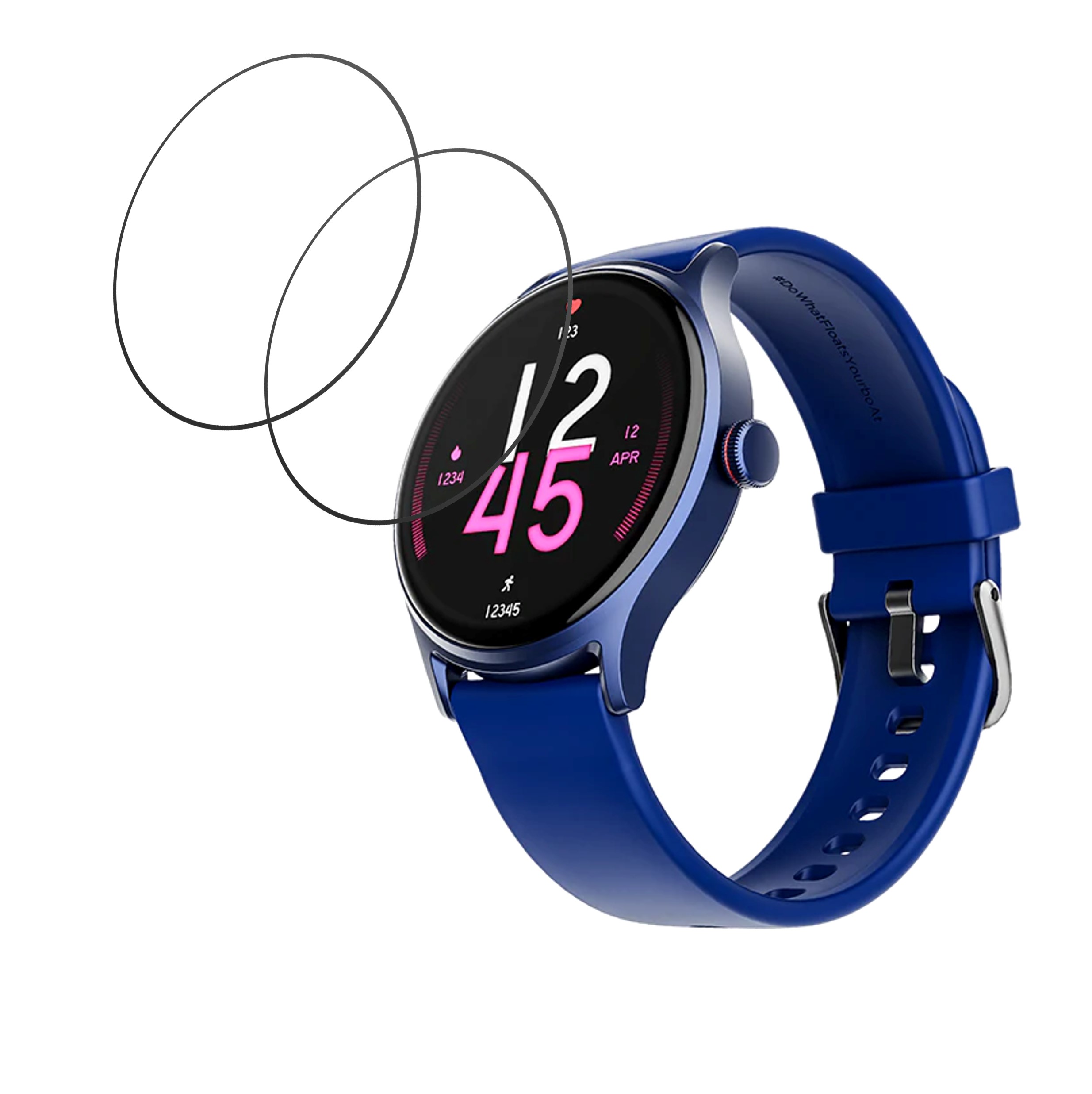 boAt Lunar Vista Smartwatch Screen Protector 9H Protective Compatible Flexible