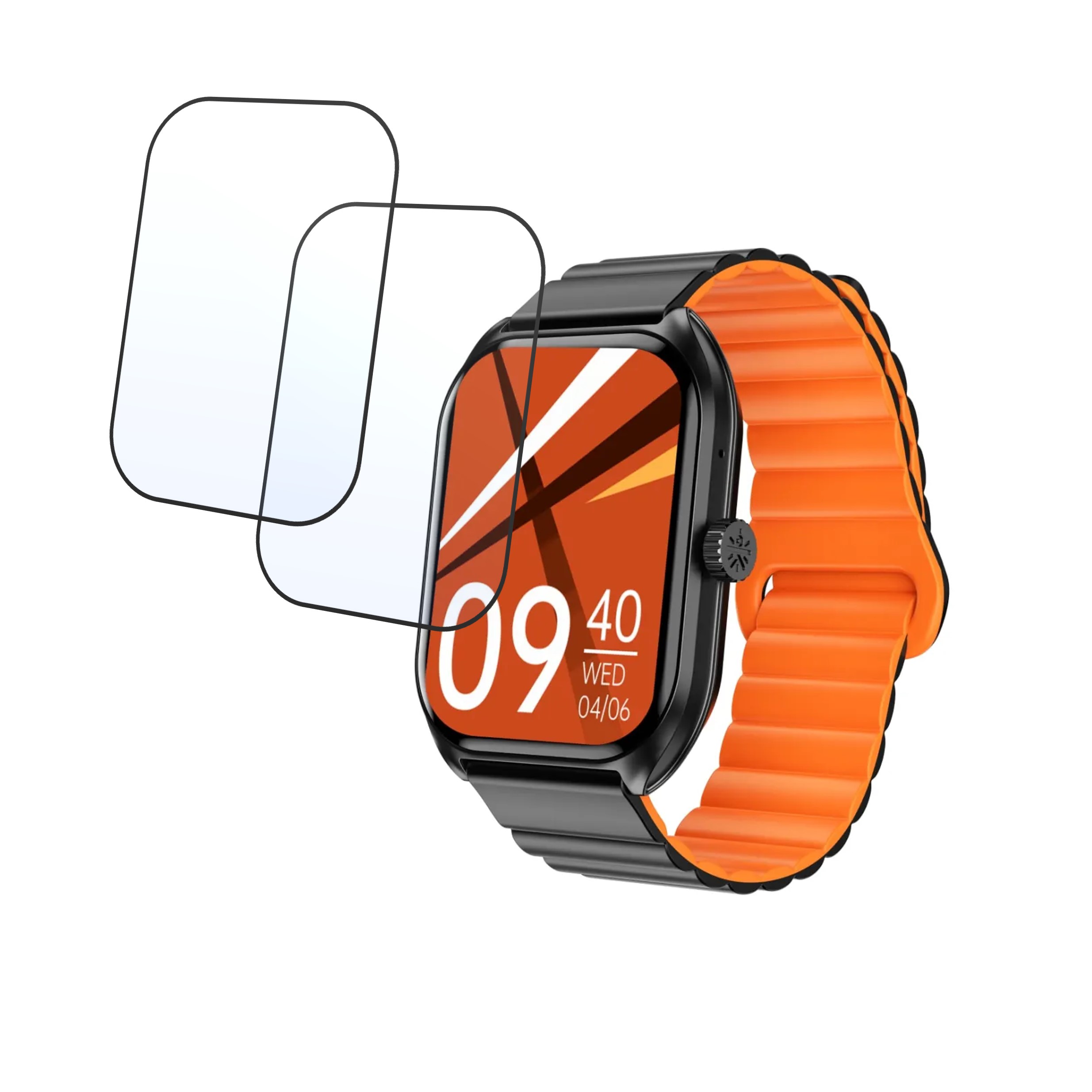 cultsport Ace X1 2.04 Smartwatch Screen Protector 9H Protective Compatible Flexible