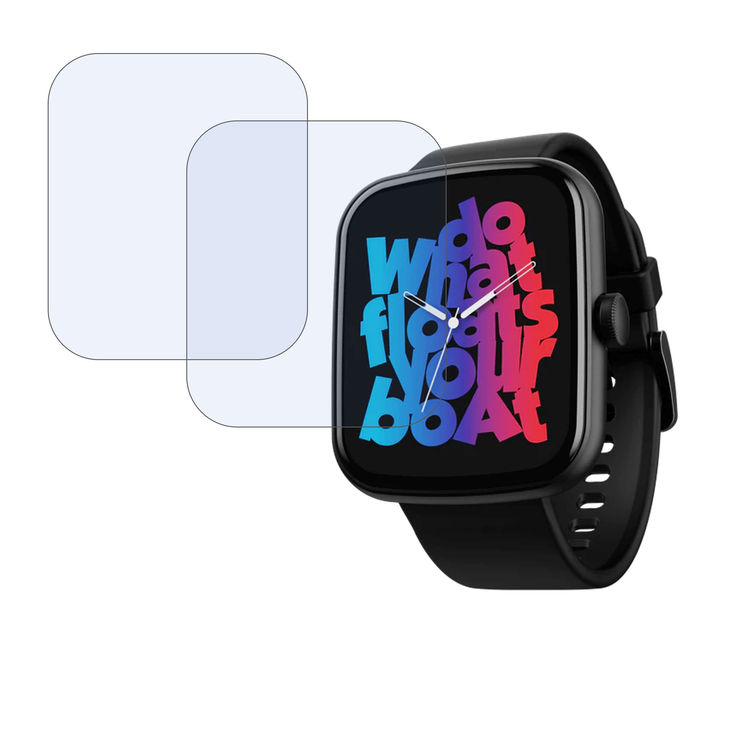 boAt Wave Beat Call Smartwatch Screen Protector 9H Protective Compatible Flexible
