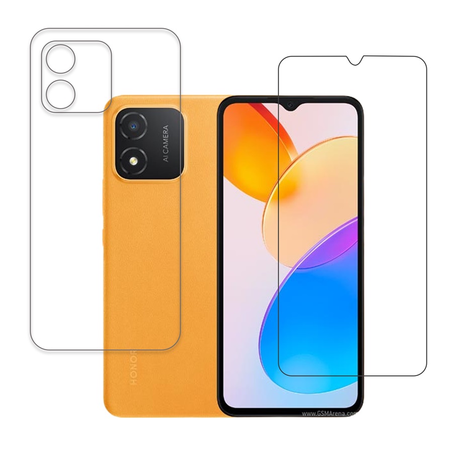 Honor X5 9H Protective Compatible Mobile Screen Protector For Front & Back (Not a Tempered glass)